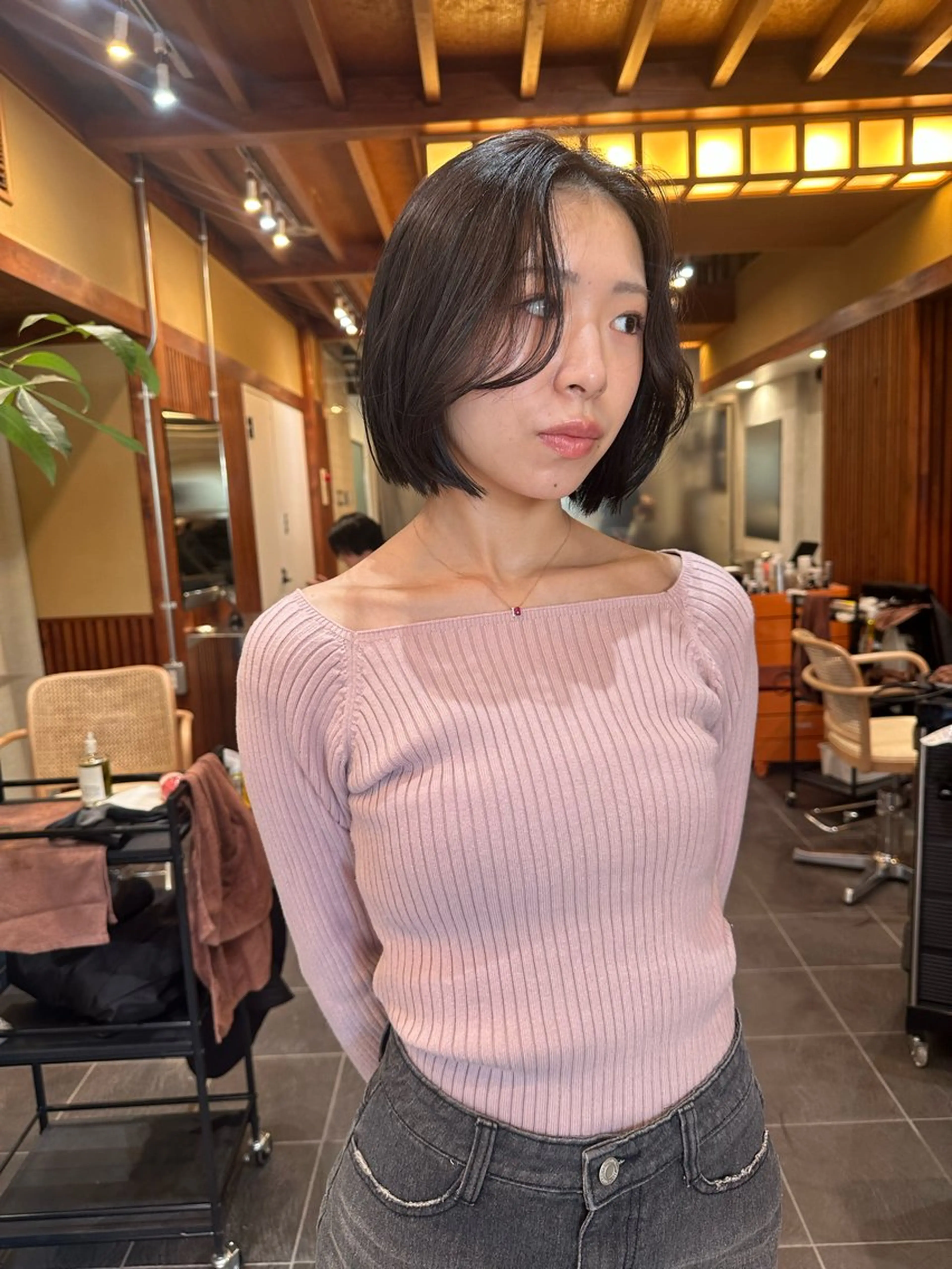 ショート カット トリートメント パーマ指名No. 1 磯飛⭐️慎之介のヘアスタイル