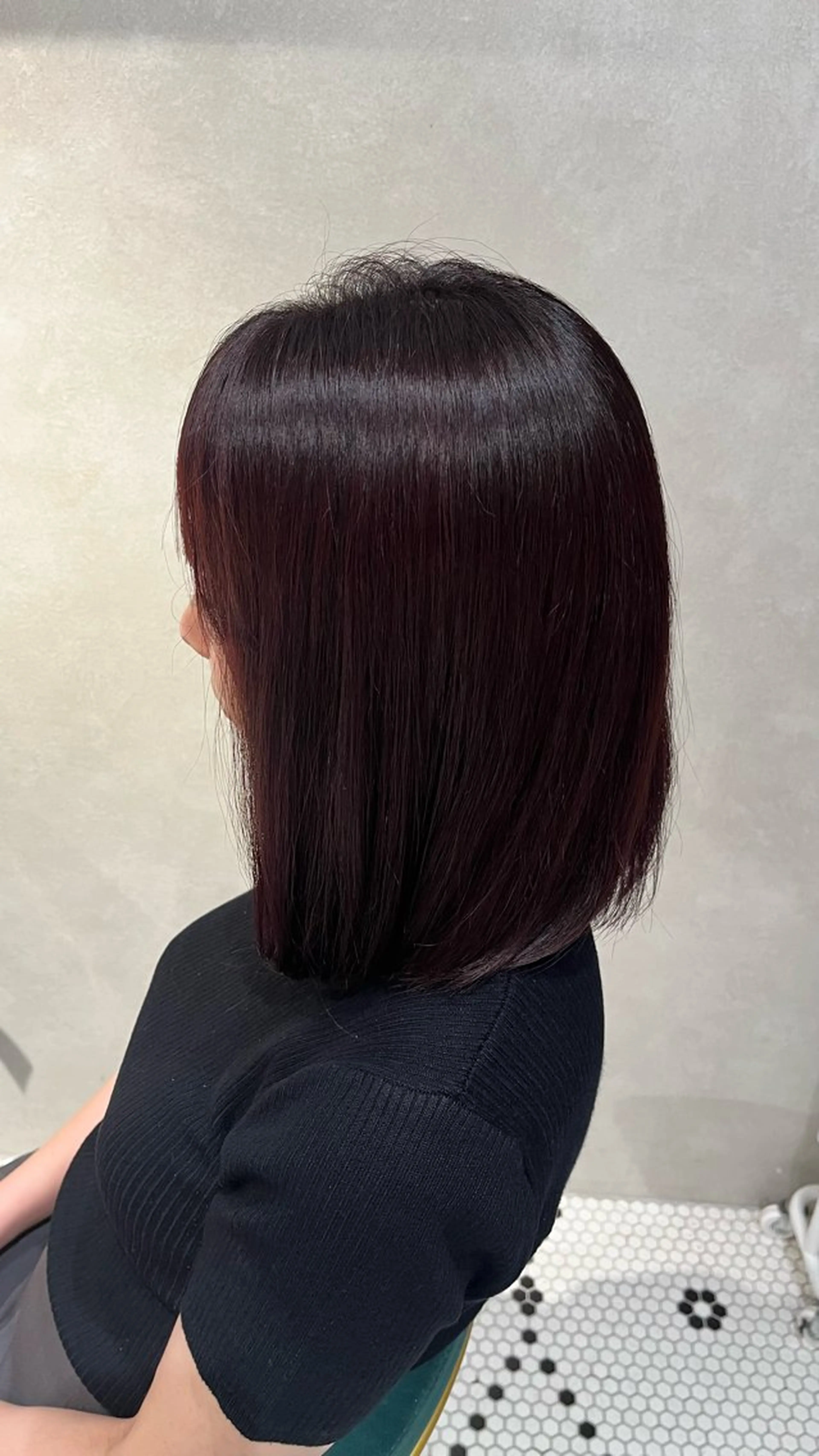 ミディアム カラー 新宿/アシスタント AiNAのヘアスタイル