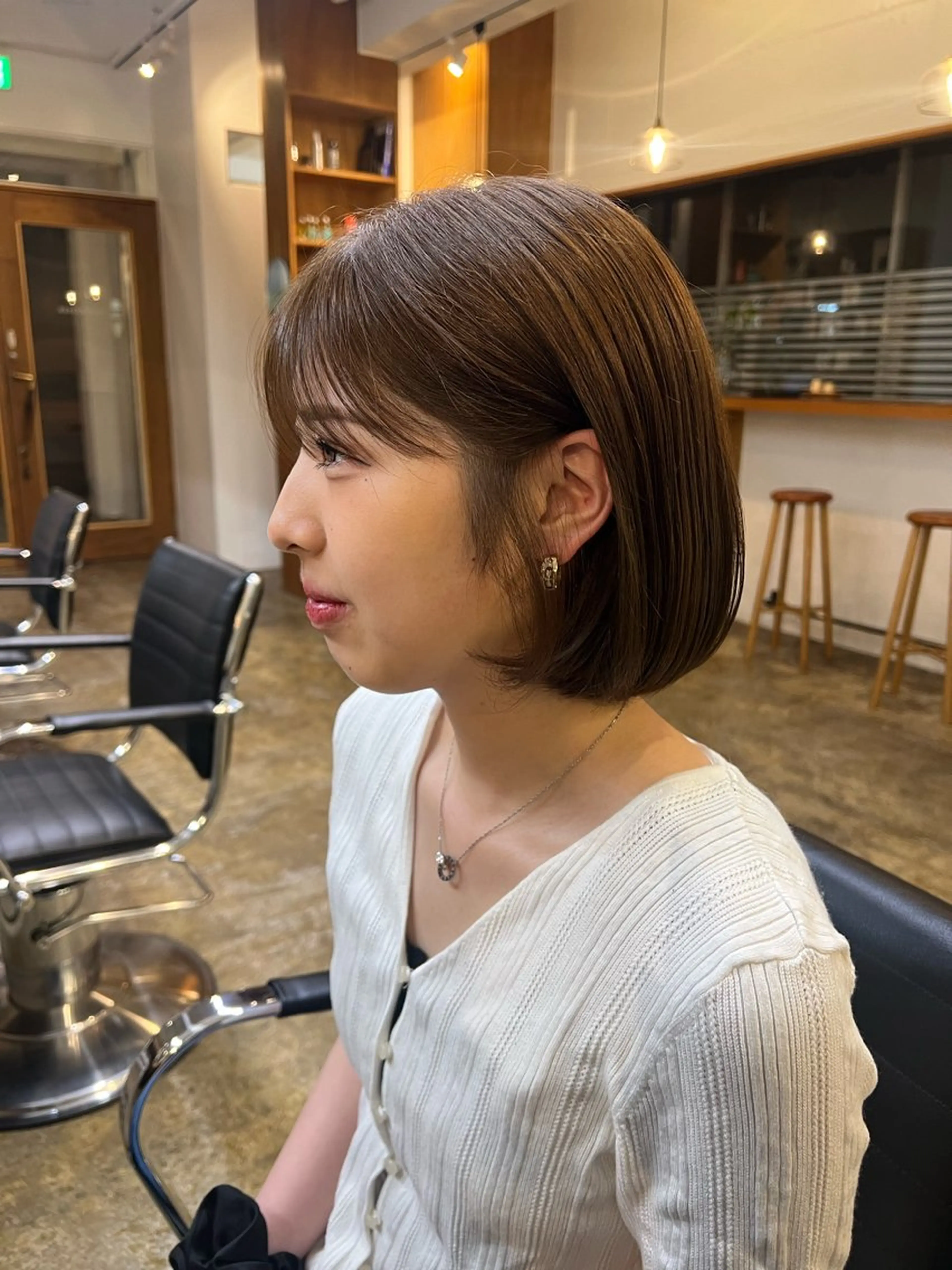 ショート カラー 鈴木 三保のヘアスタイル