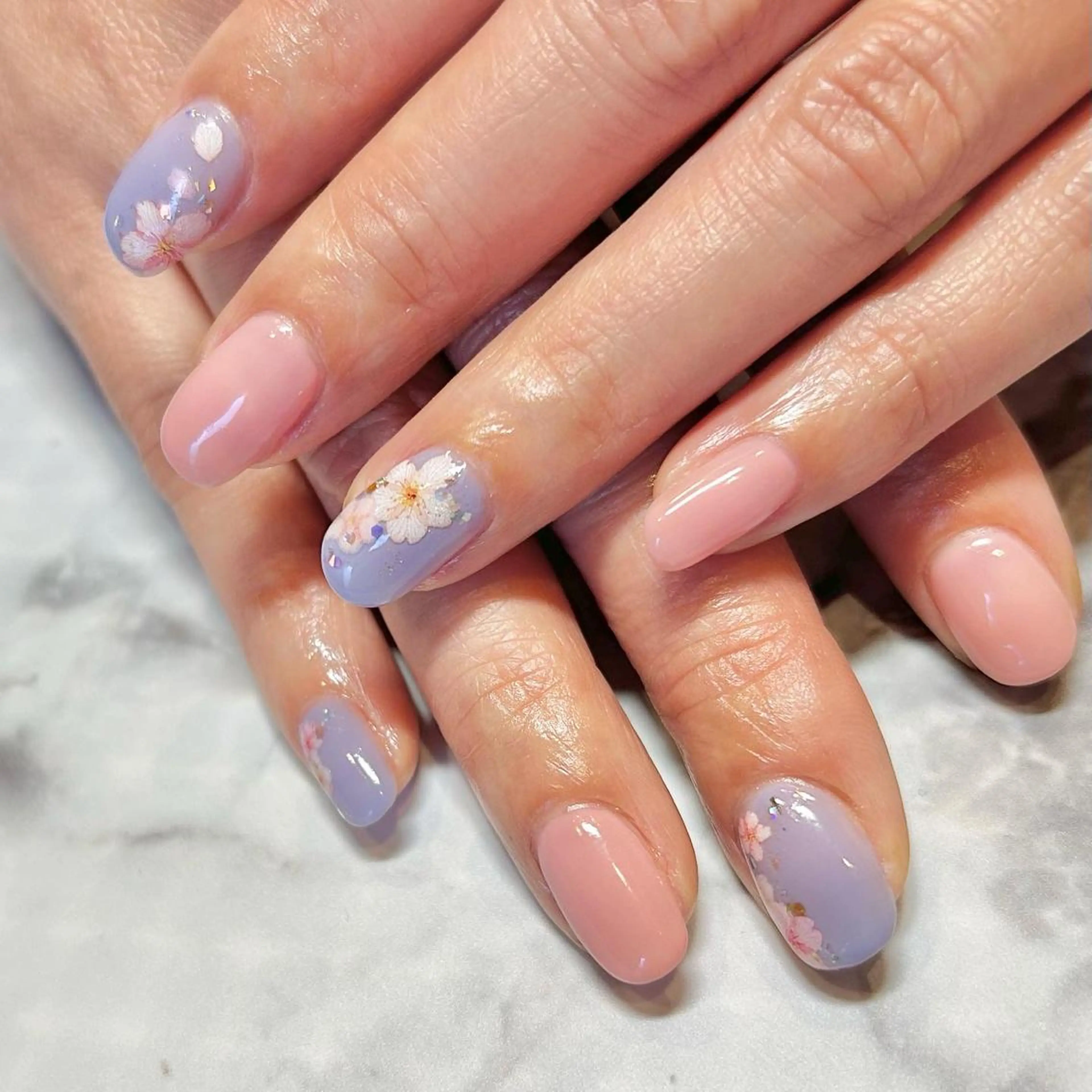 ネイル 桜ネイル nail salon 和(ただいま休業中)のネイルデザイン