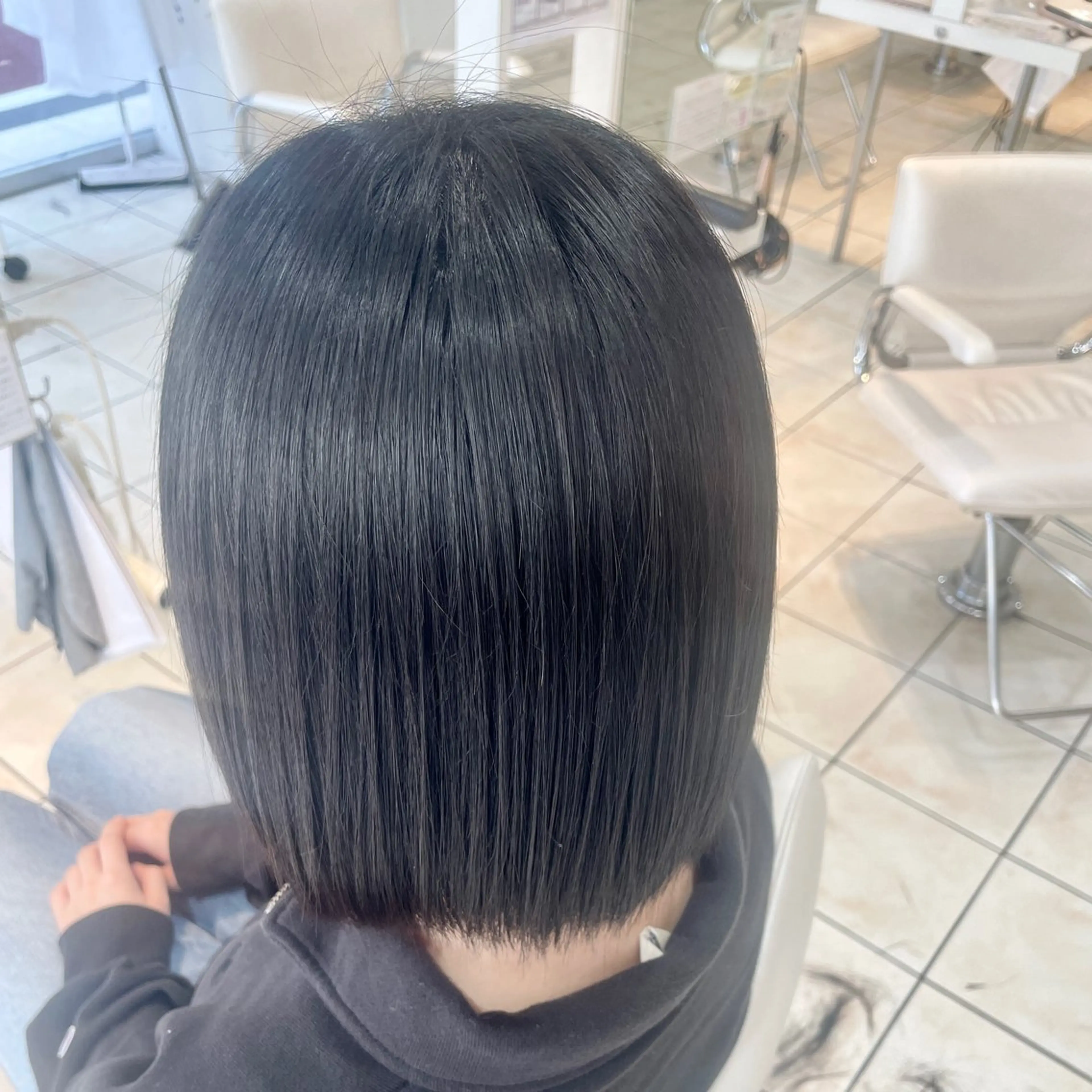 ショート ブリーチ/ヘアセット 【𝙍𝙞𝙣𝙤】のヘアスタイル