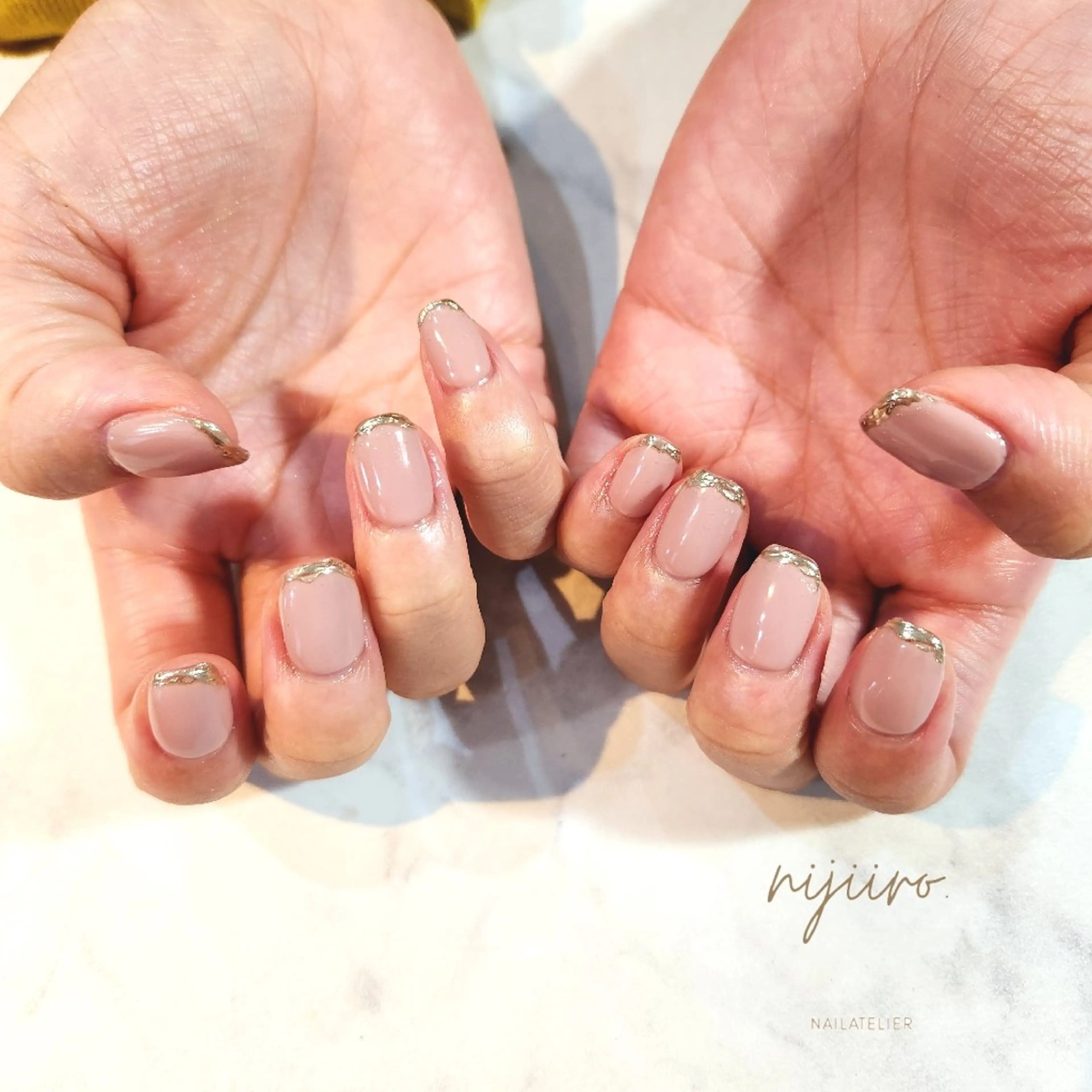 ネイル ハンドネイル nailatelier nijiiro.所属・nijiiro🌈 サトウのネイルデザイン