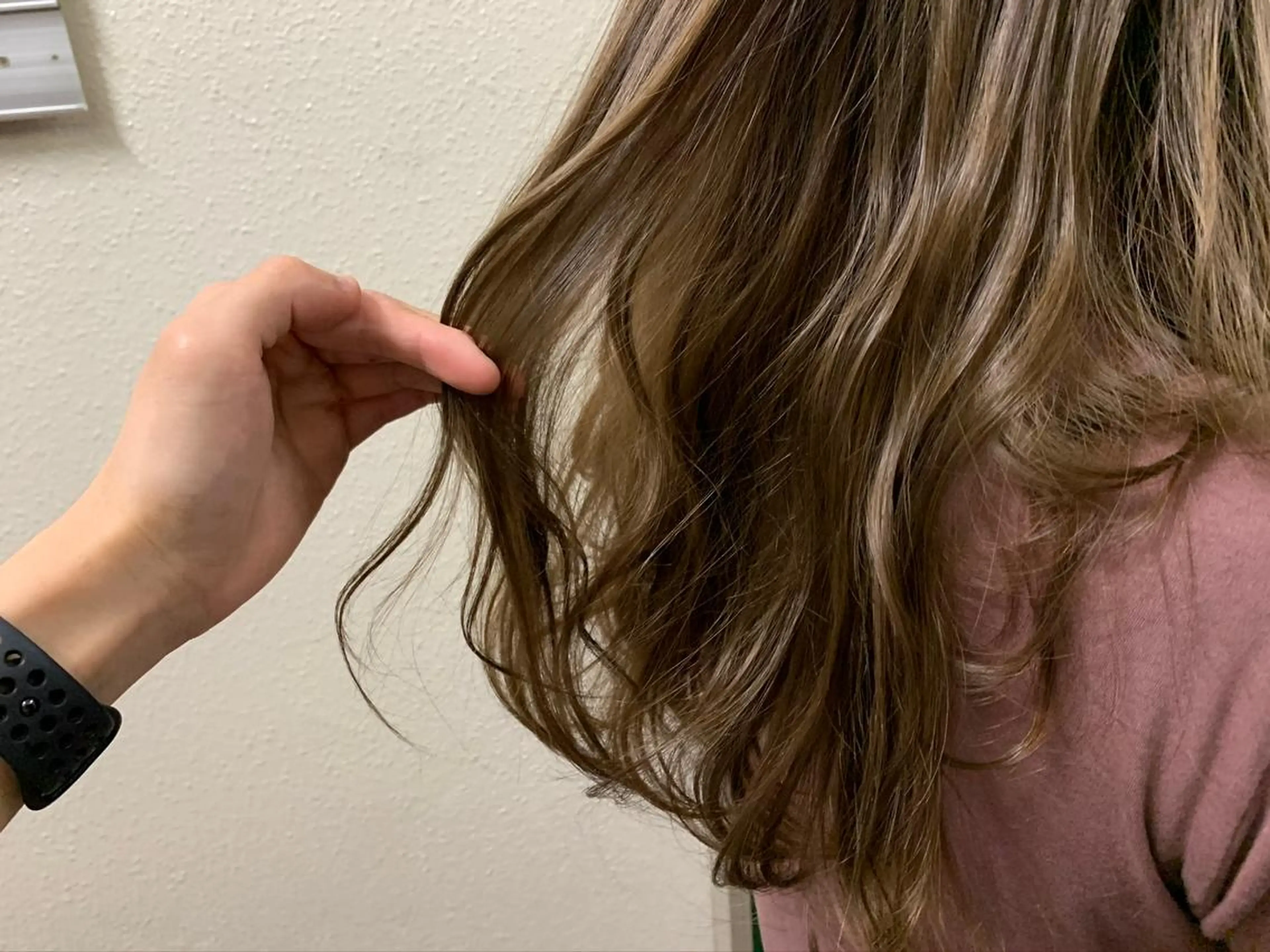 ミディアム カラー パーマ ヘアアレンジ メンズ キッズ ネイル マツエク・マツパ 韓国ボブ/髪質改善 ニュアンス特化RYOのヘアスタイル