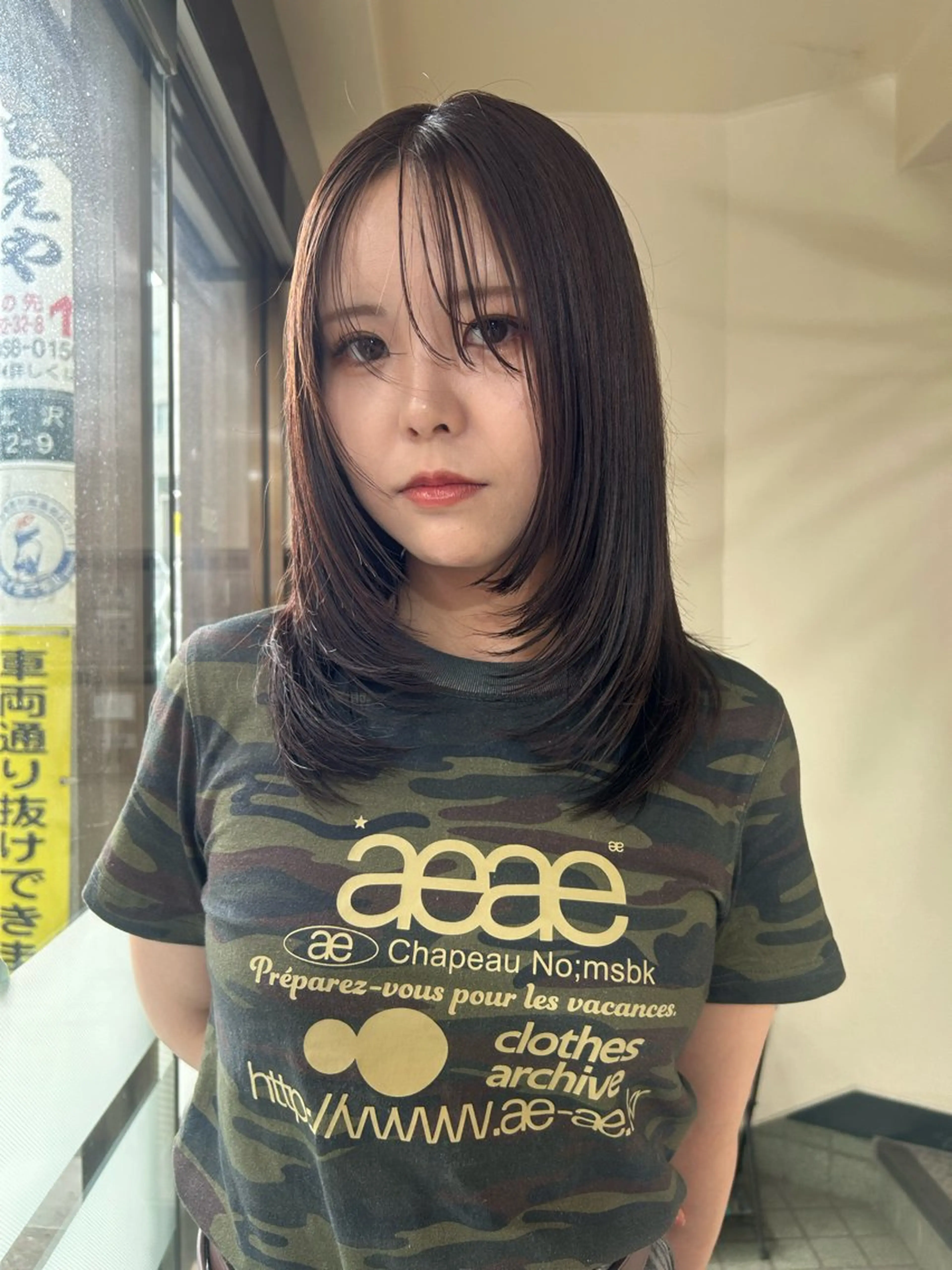 セミロング カラー レイヤーカット カット ヘアカラー トリートメント ☕️結【suii.】 ボブ/ヘアセット☕️のヘアスタイル