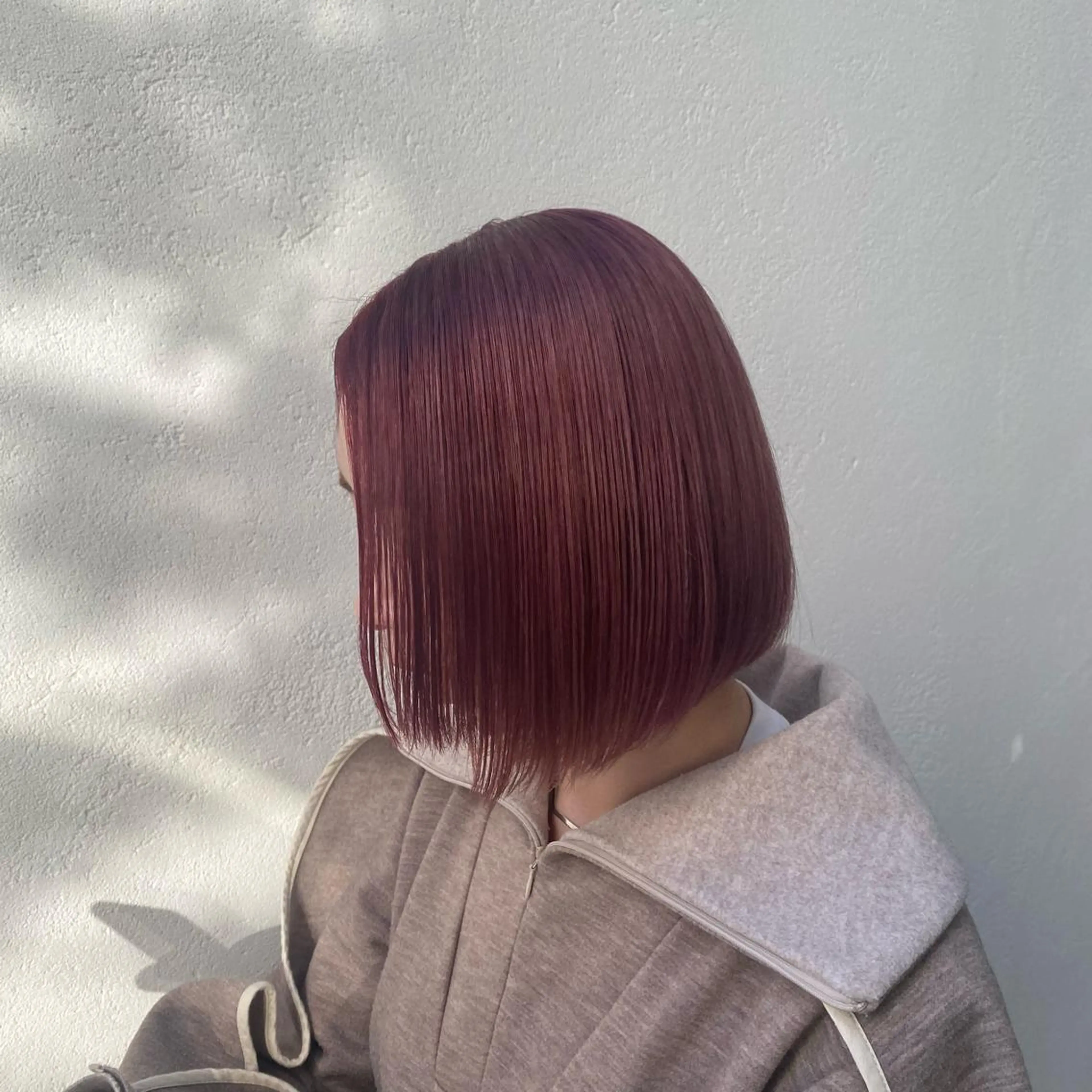 ミディアム 前田 香恋のヘアスタイル