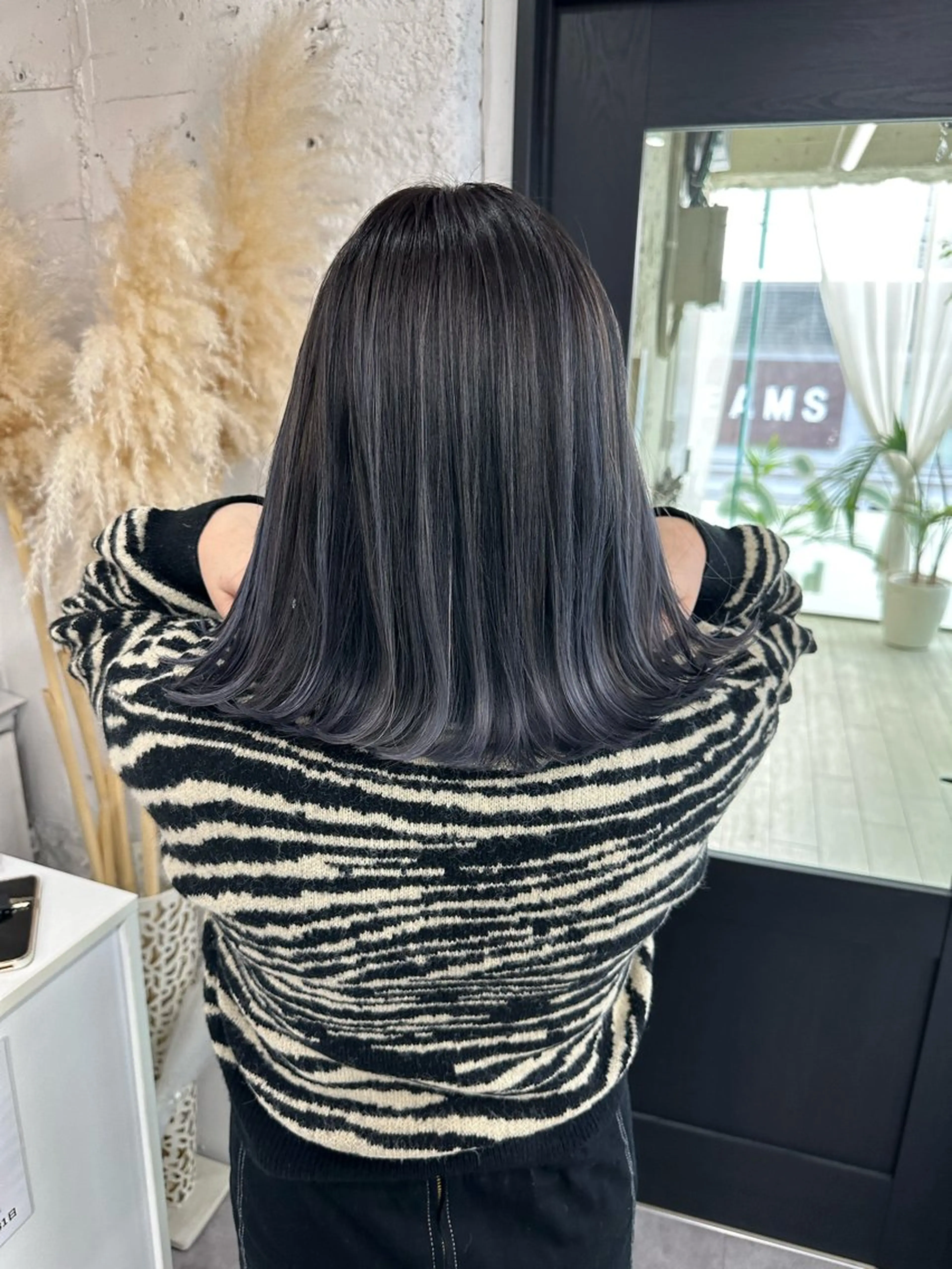 ミディアム カラー ヘアアレンジ 久米 治仁のヘアスタイル