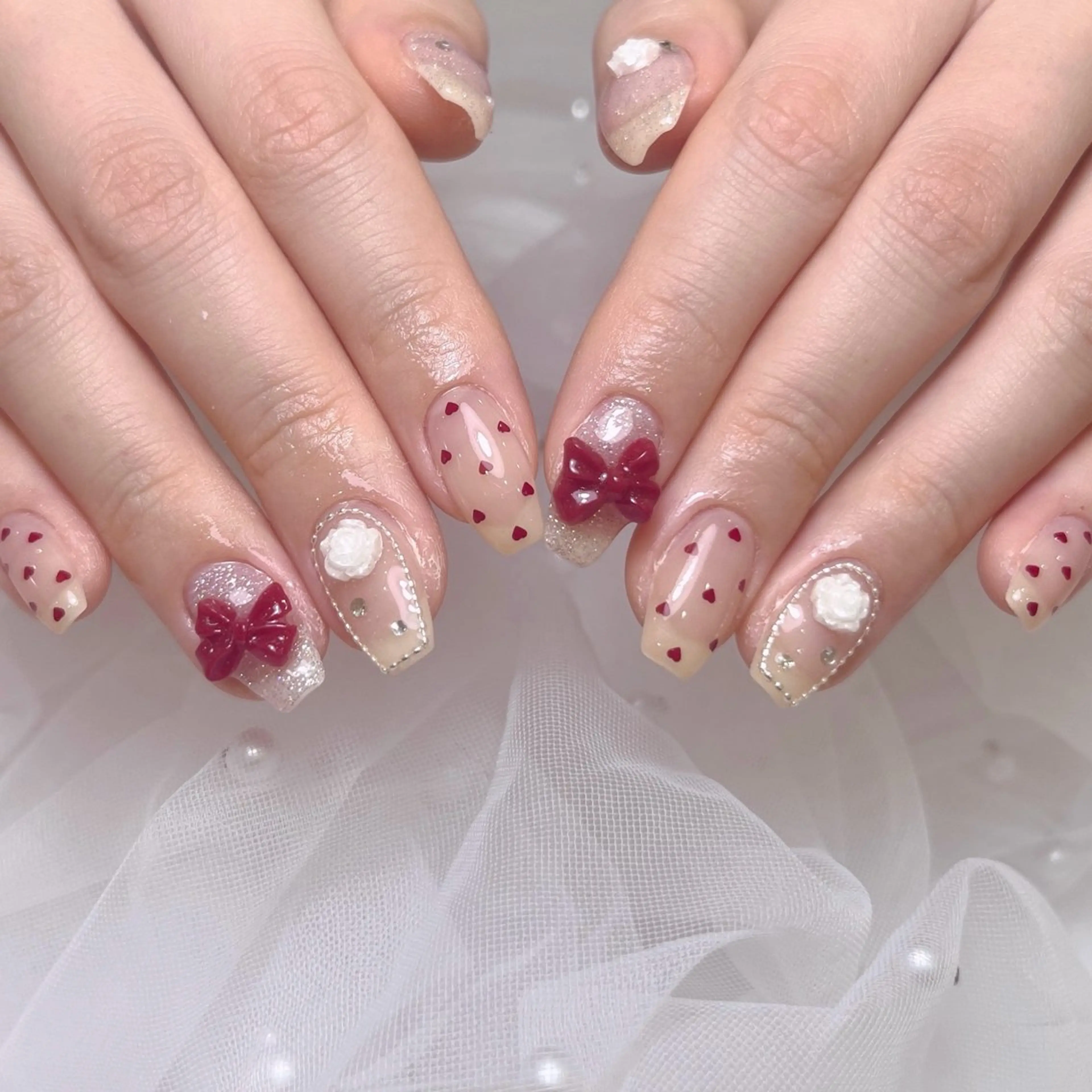 ネイル アートネイル エルバイノリコ加藤 パラジェル取り扱い店のネイルデザイン