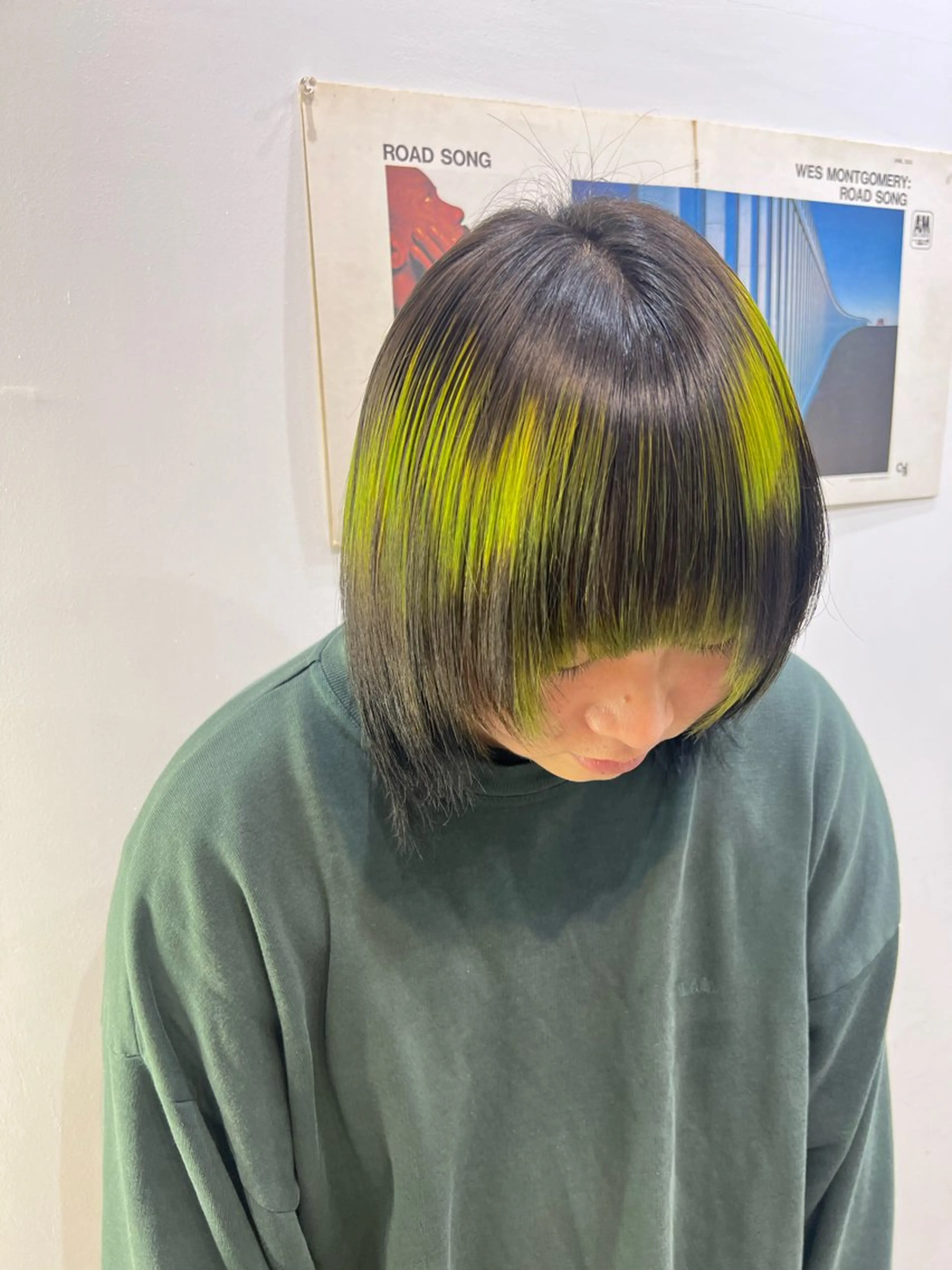 ミディアム 💥ウルフカット デザインあんな💥のヘアスタイル