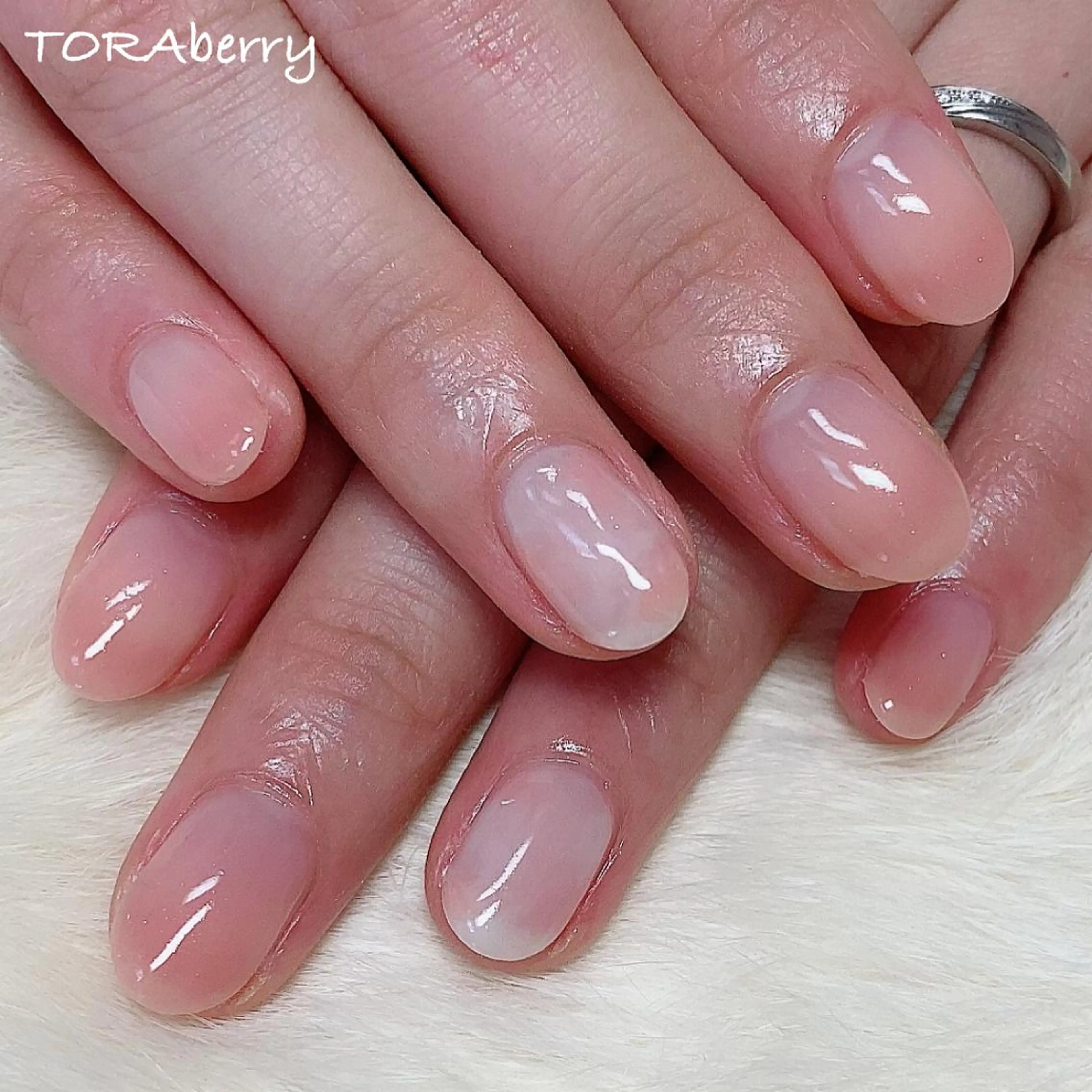 ネイル オフィスネイル ハンドネイル ネイリスト なつみのネイルデザイン