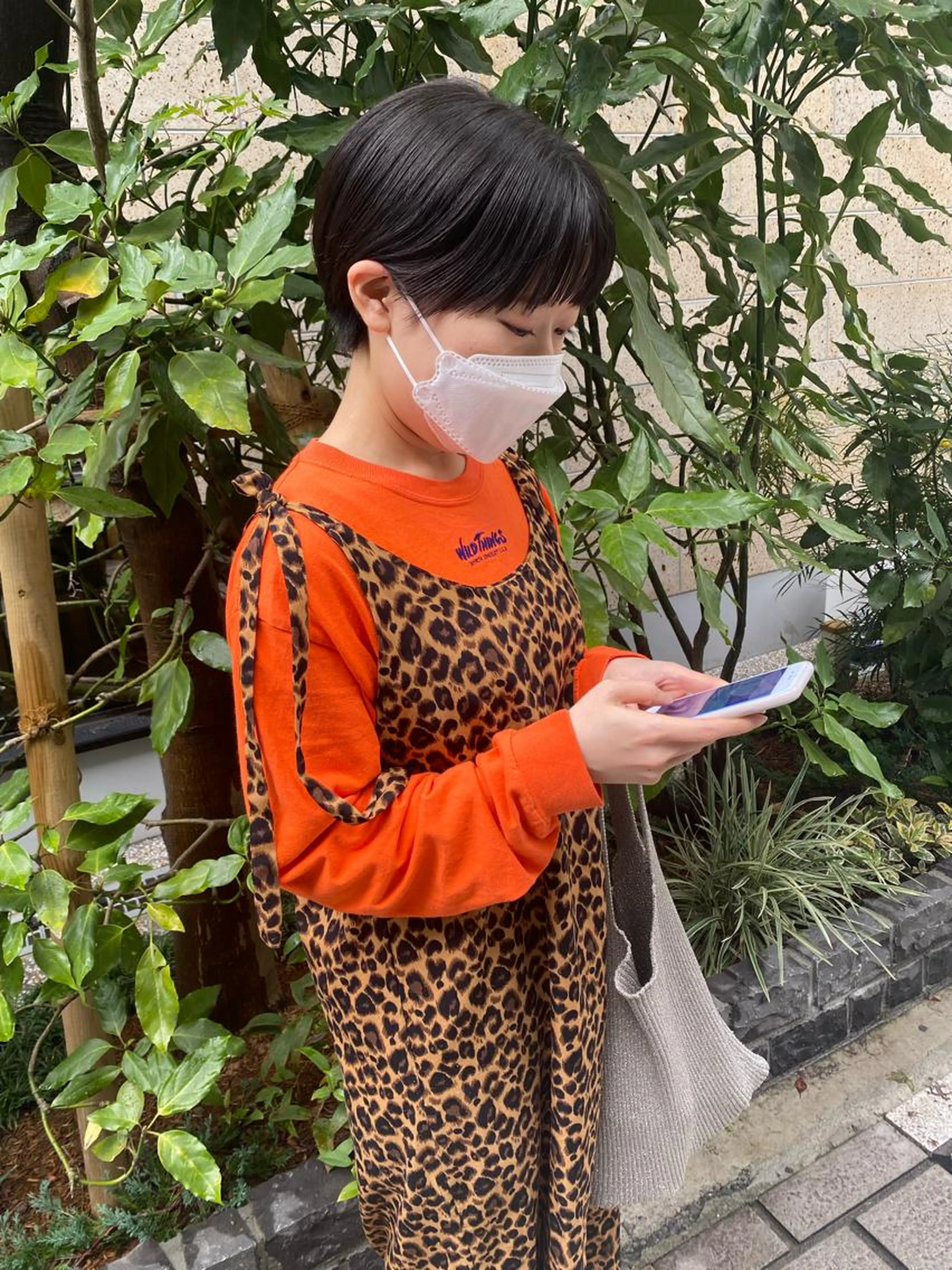 ショートカットの写真