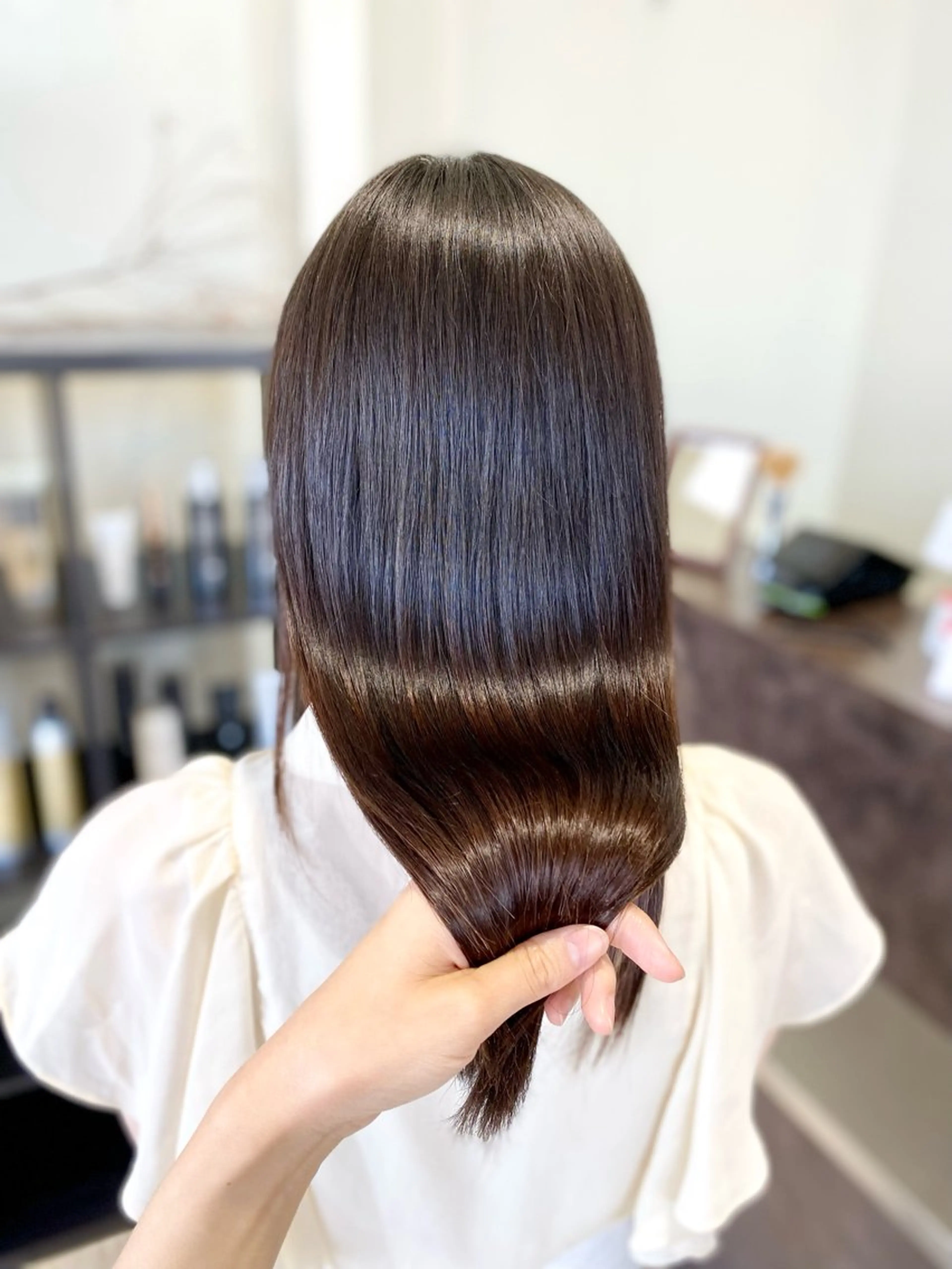 ロング カラー 太田 未来のヘアスタイル