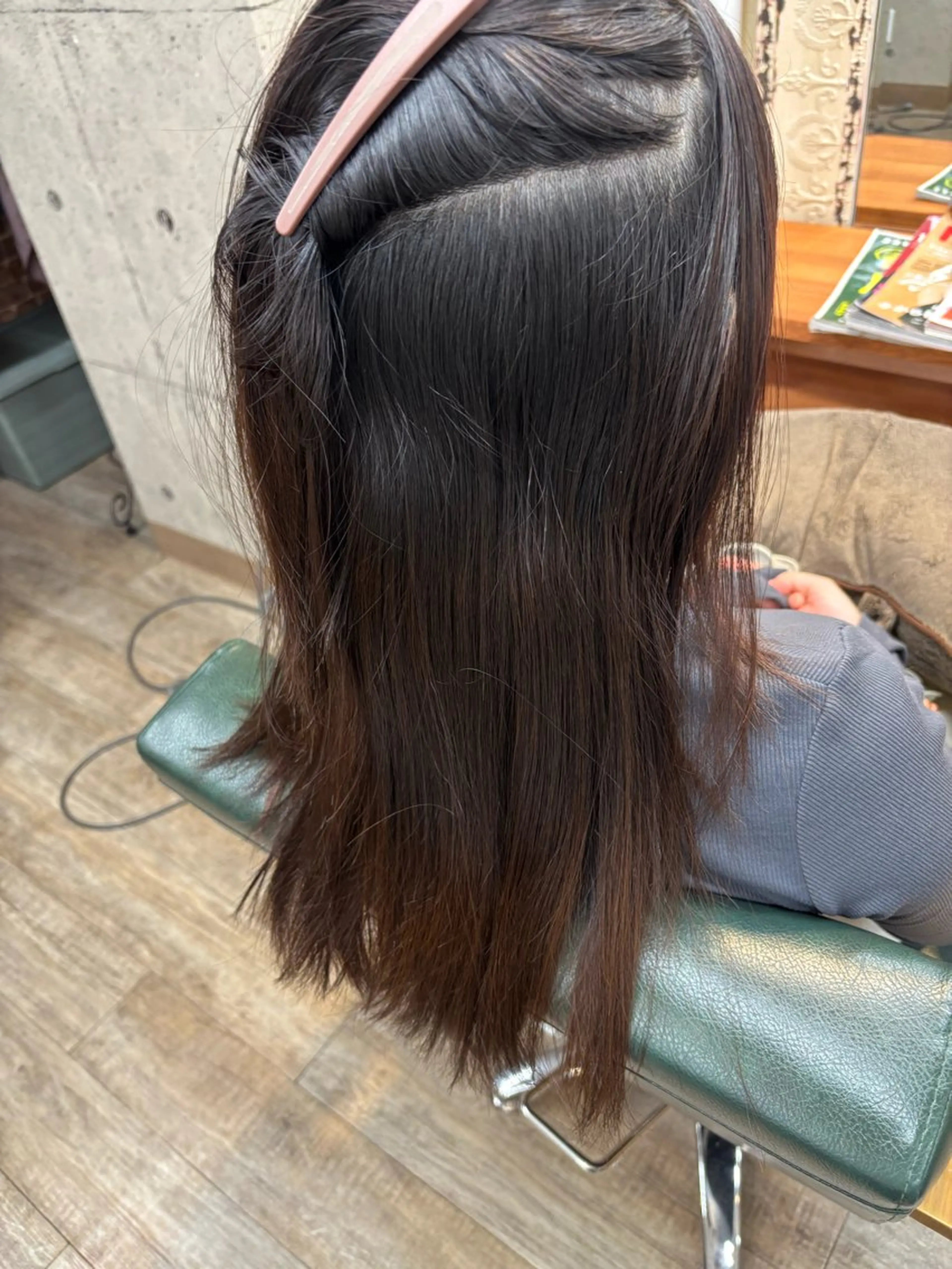 ロング パーマ 縮毛矯正 🌟CUORE 柵木遥斗🌟のヘアスタイル