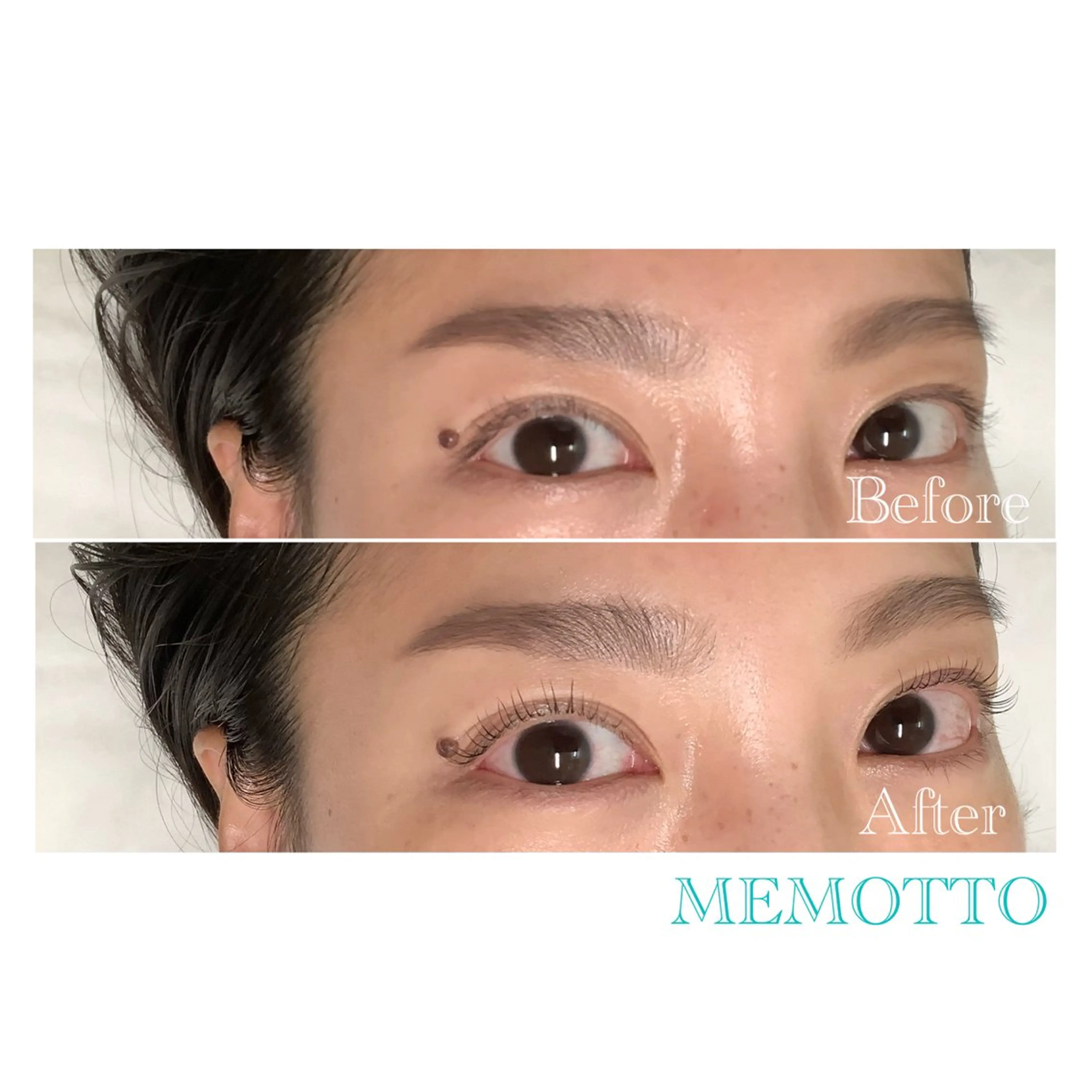 マツエク・マツパ 一重×まつ毛パーマ マツパ MEMOTTO CHIHIROのマツエク・マツパデザイン