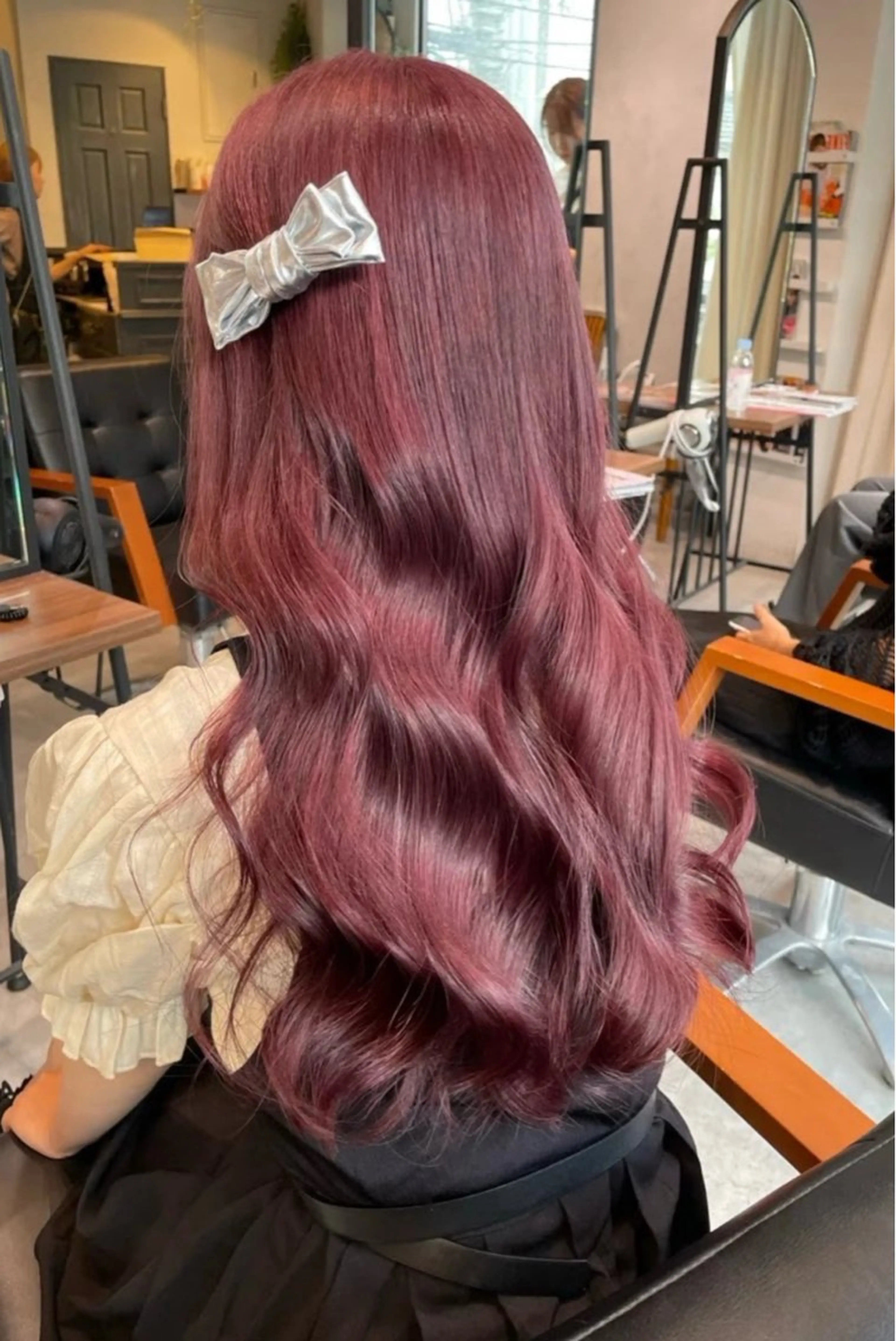 ロング トリートメント ヘッドスパ/透明感 カラー/なほのヘアスタイル