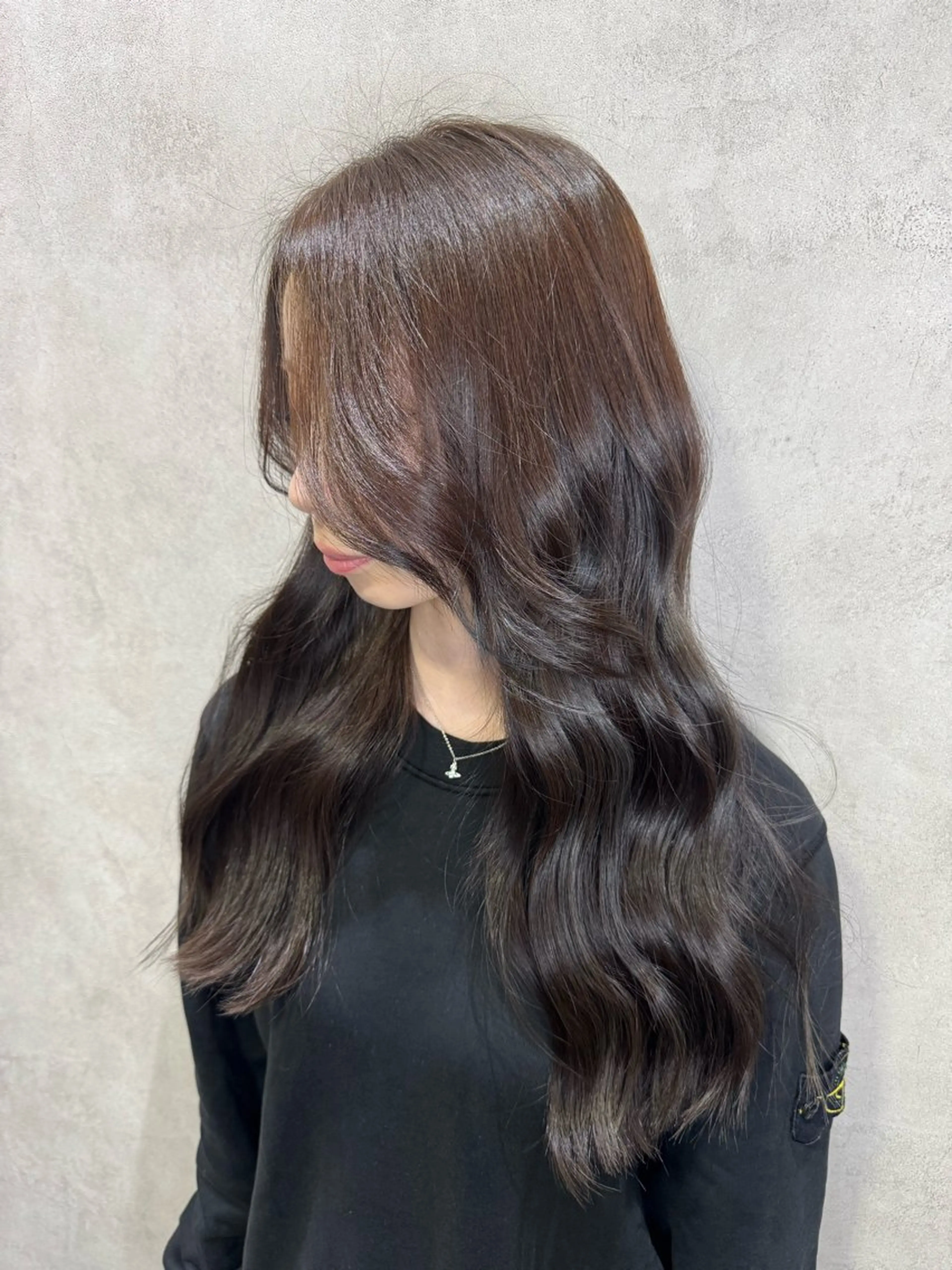 ロング カラー ルノンフィージュ 浜線バイパス店所属・大坪 しおりのヘアスタイル