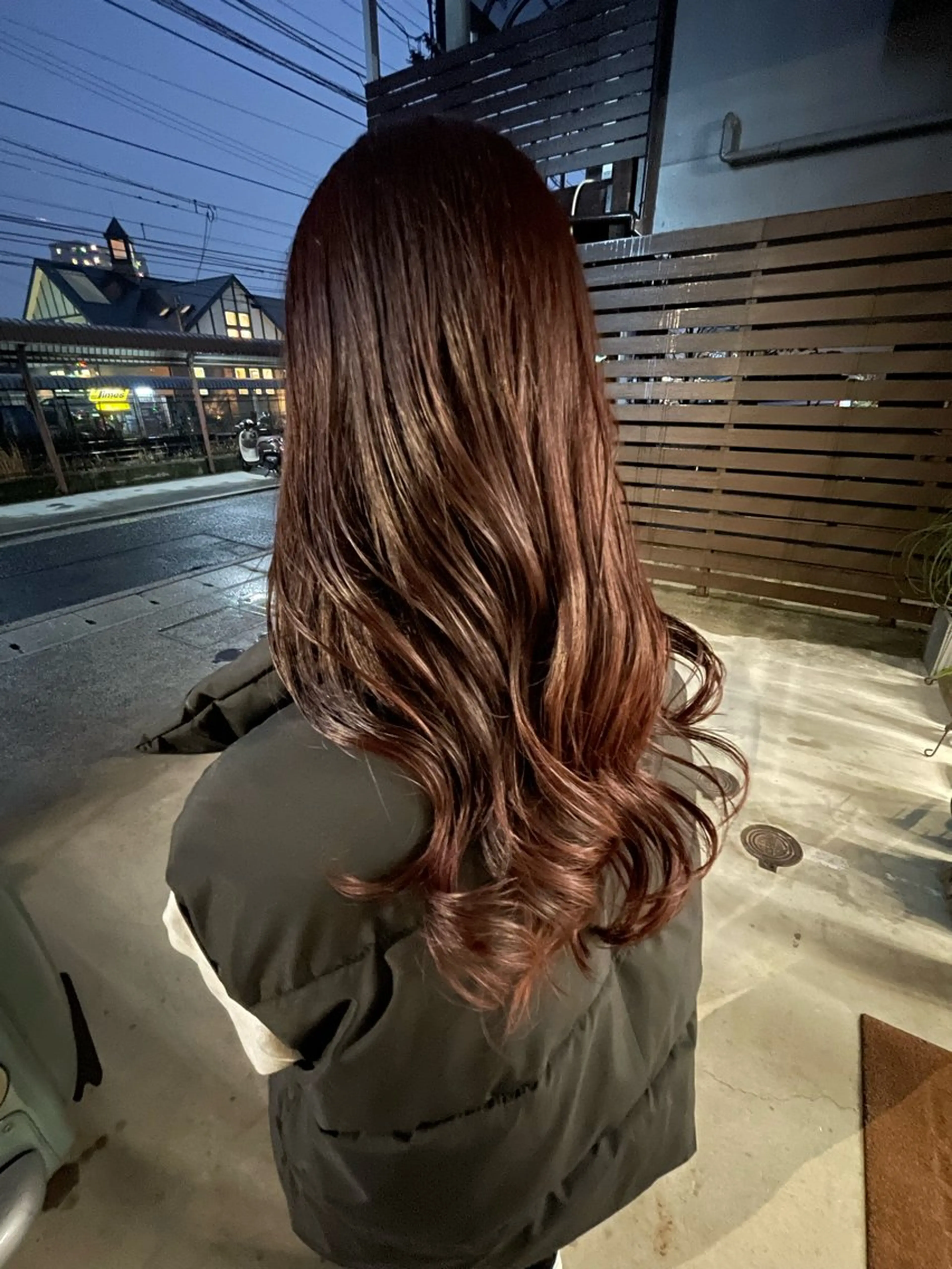 ロング カラー カット ヘアカラー トリートメント hair  design  ALBERO所属・日高 香織のヘアスタイル