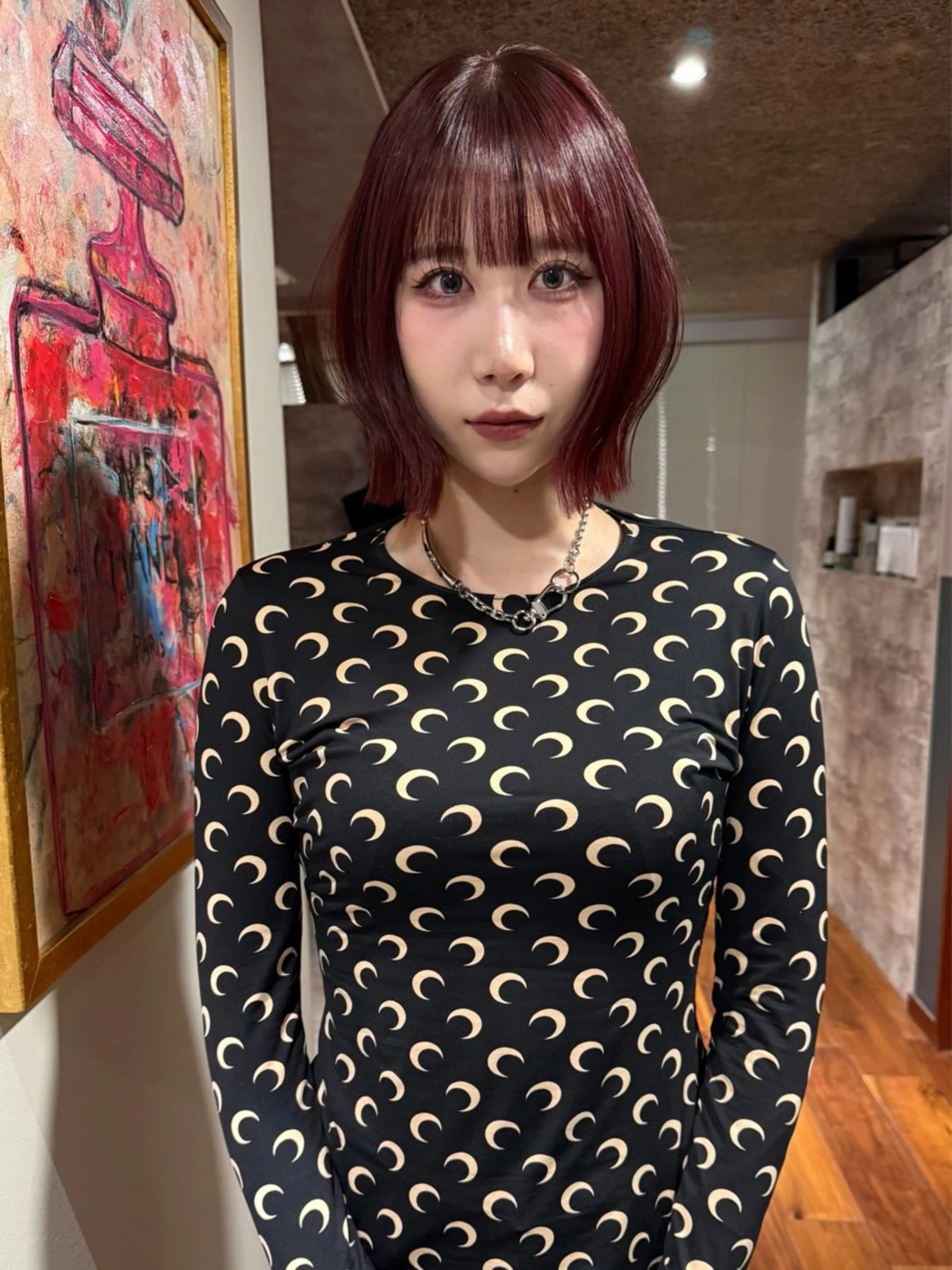 ショート カラー 似合わせカット カット ヘアカラー トリートメント mai / linoah˚✧のヘアスタイル