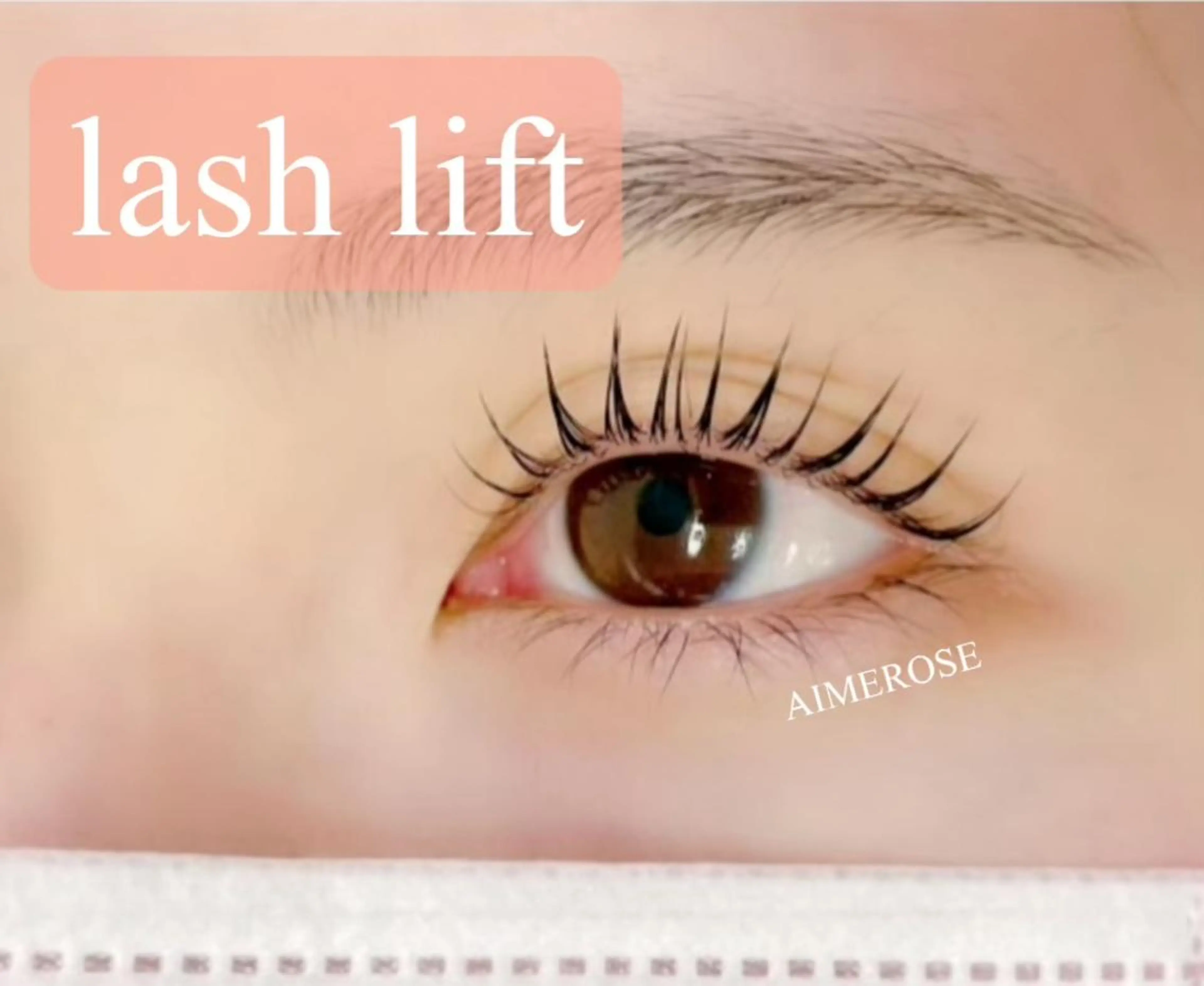 マツエク・マツパ AIMEROSE 心斎橋のマツエク・マツパデザイン