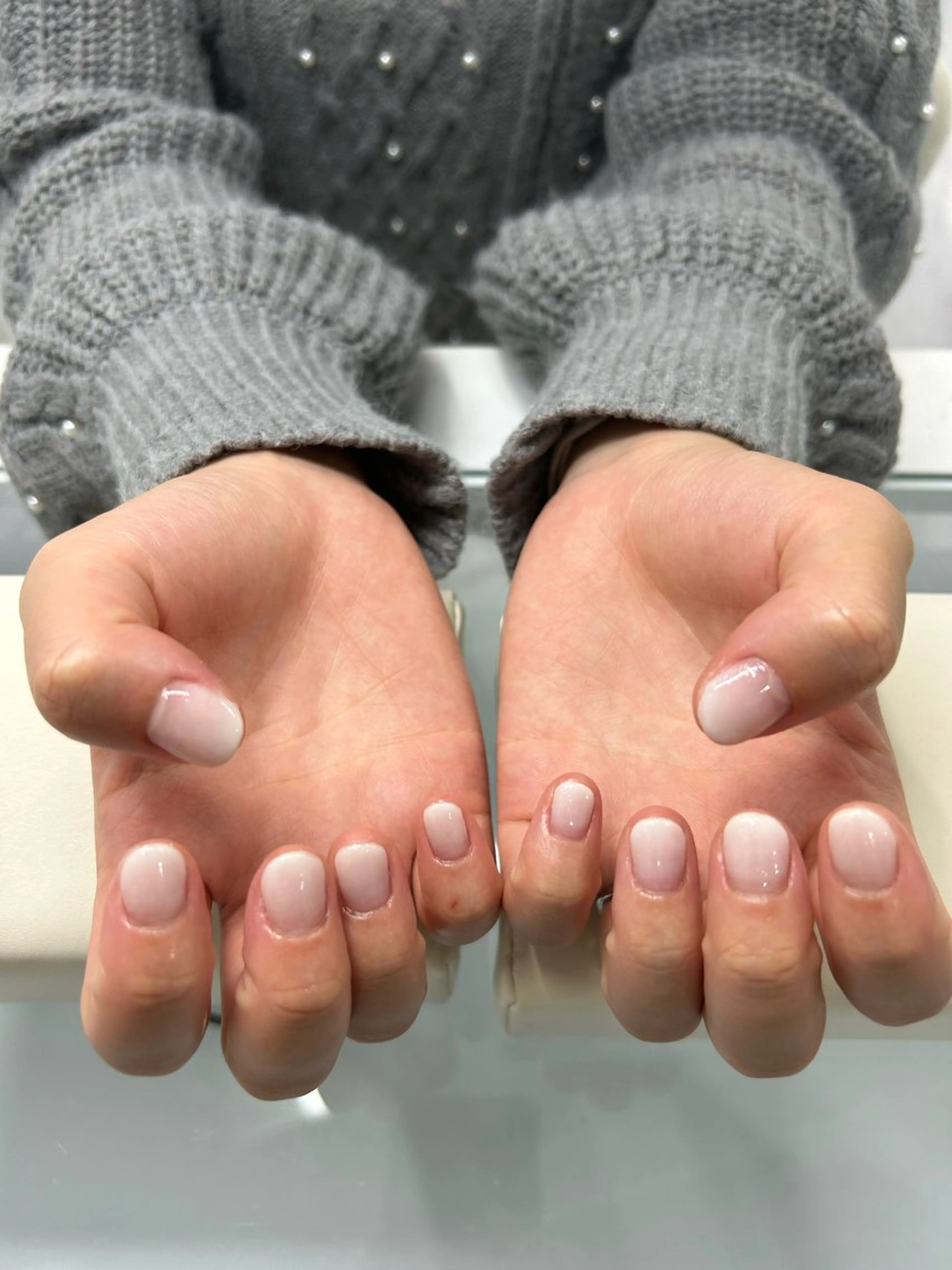 ネイル ホワイト 加藤 楓子のネイルデザイン