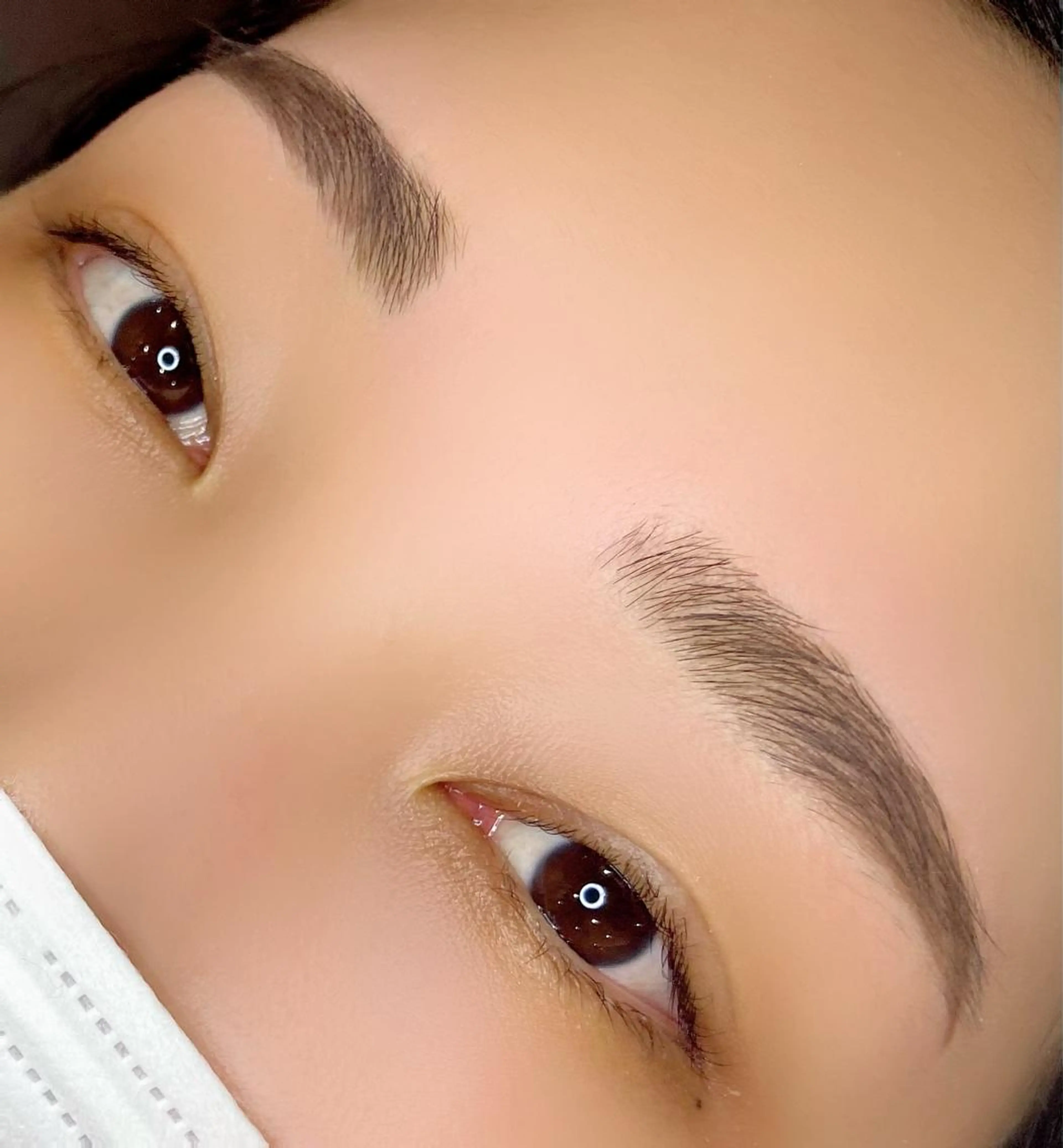 ワックス美眉スタイリングの写真