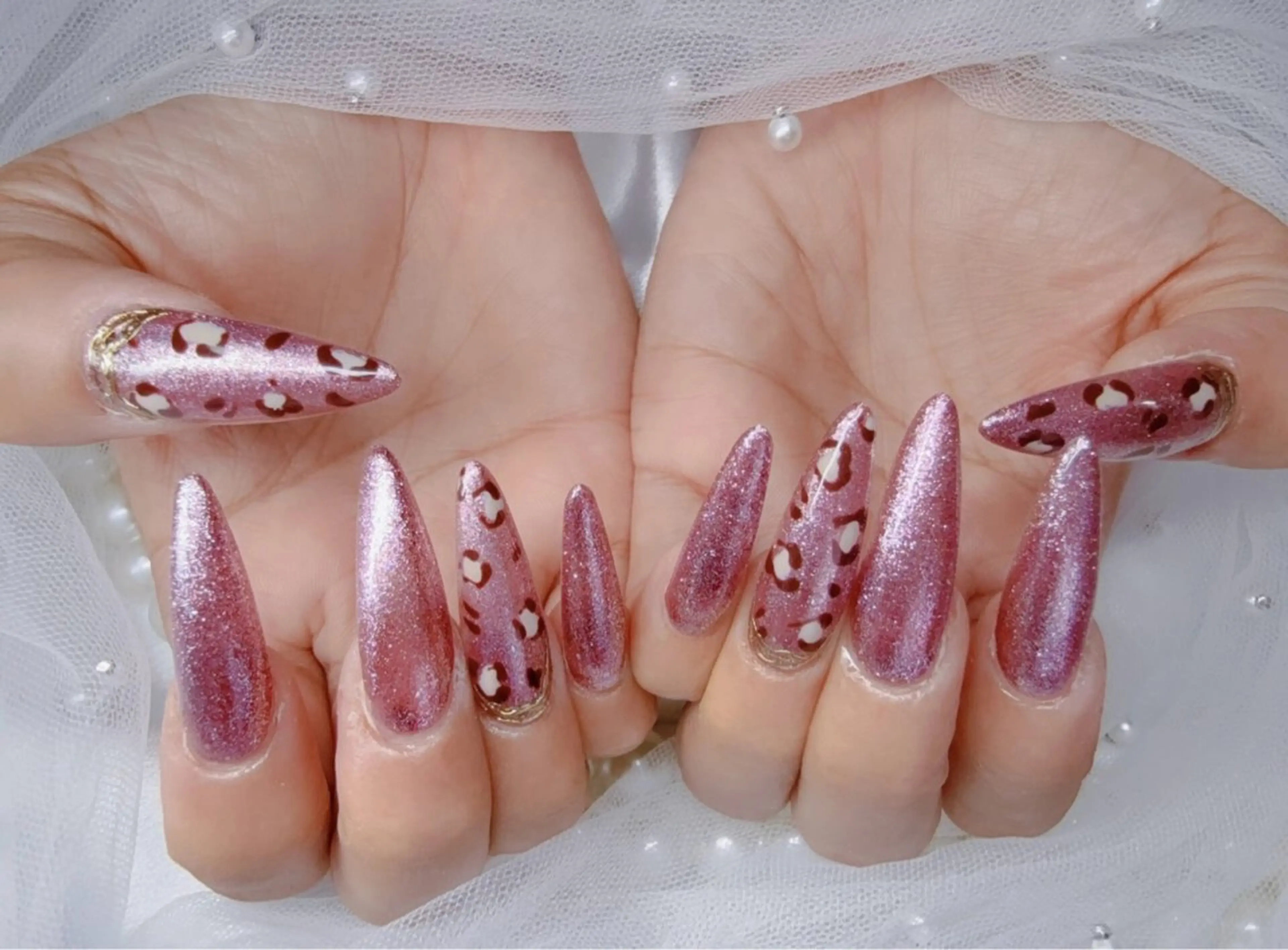 ネイル アートネイル チークネイル 長さ出し フラワーネイル フットネイル YK 美学院のネイルデザイン