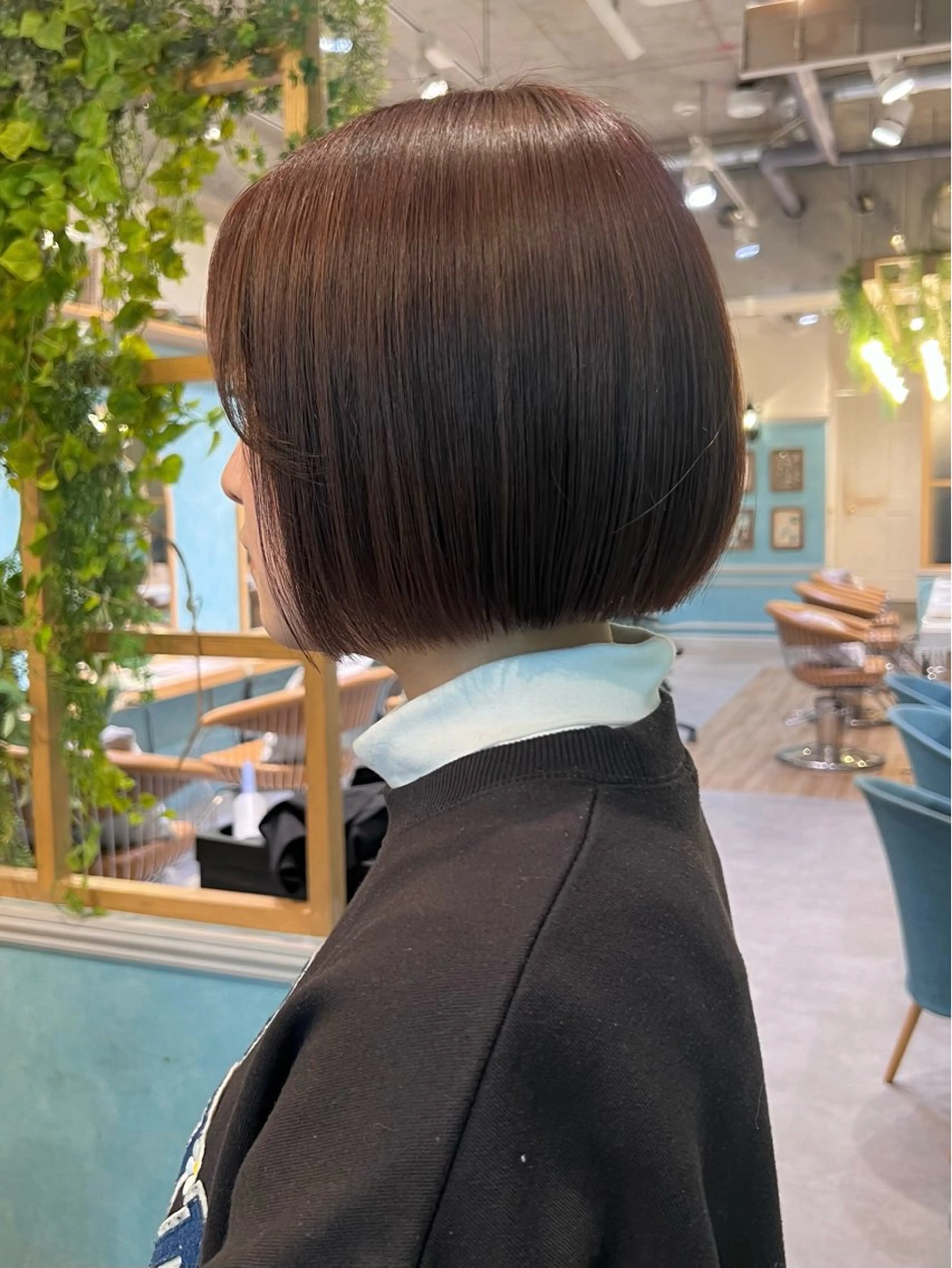 ミディアム カット 縮毛矯正 トリートメント 大宮/ボブ/縮毛矯正 大瀧菜月のヘアスタイル