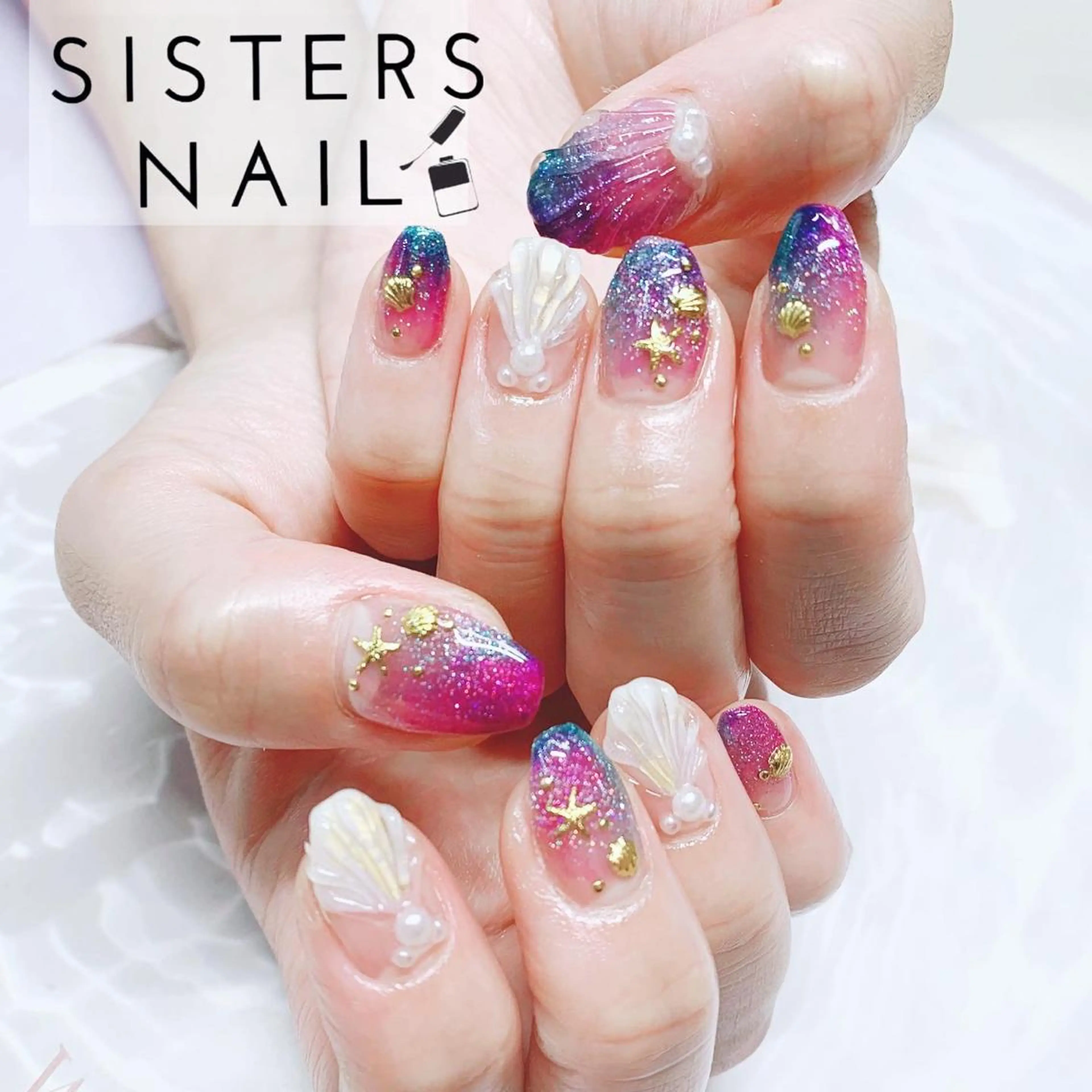 ネイル ハンドネイル ハンドケア sisters nail.fのネイルデザイン