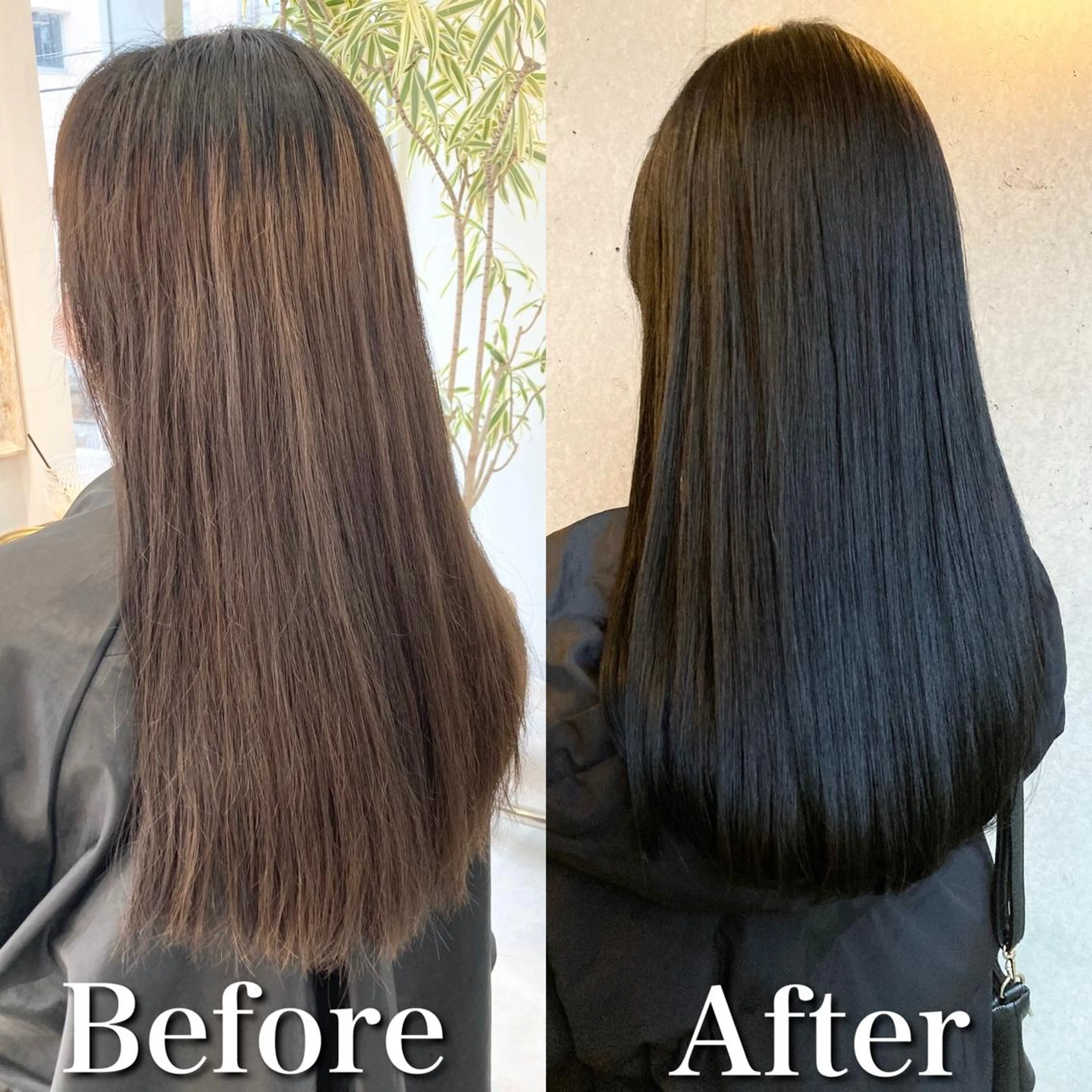 ロング カラー ボブ& 髪質改善FUMIYAのヘアスタイル