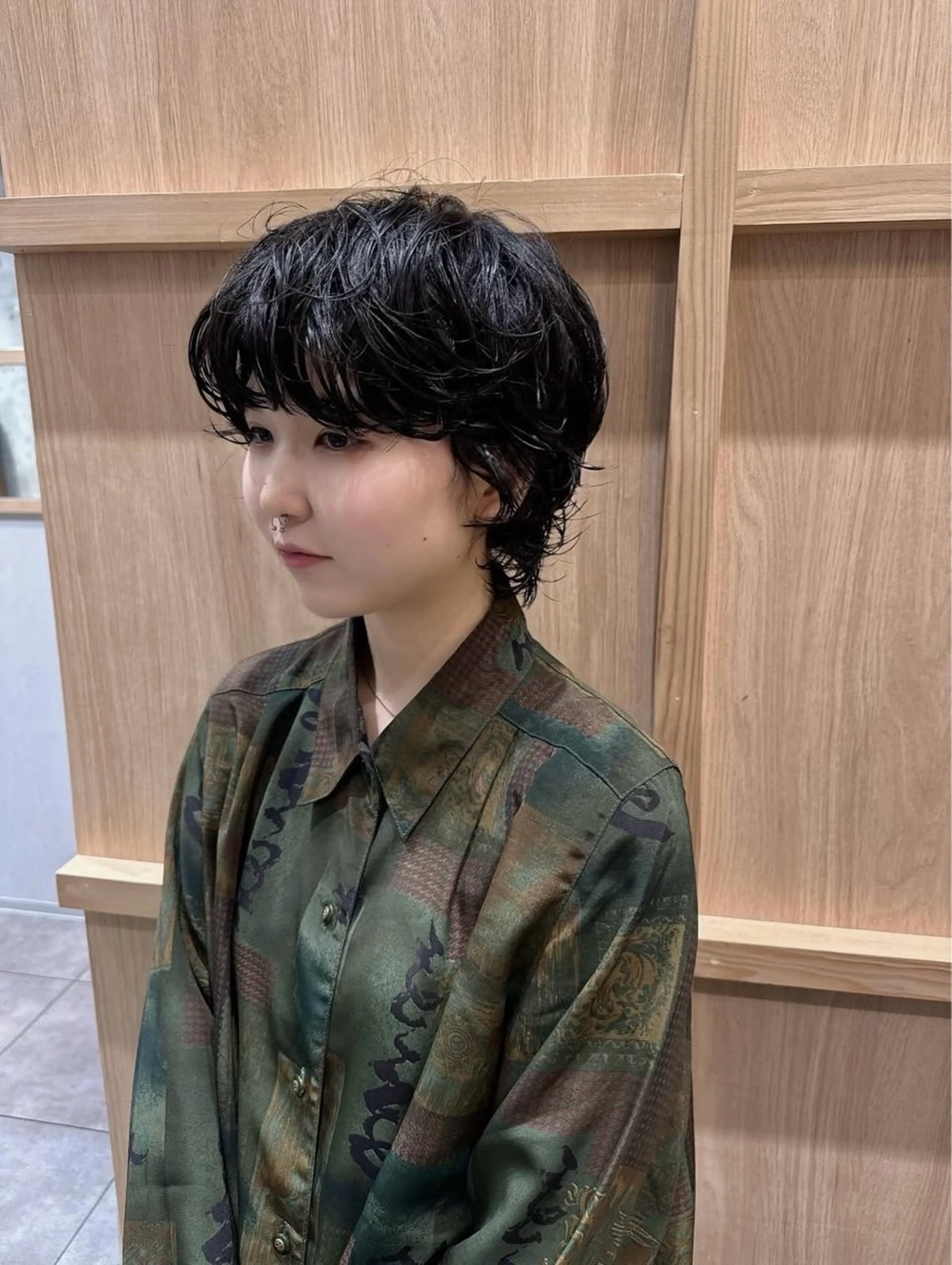 ショート カラー パーマ ヘアアレンジ ANBRERA　中目黒所属・mina ☺︎ 中目黒 中野のヘアスタイル