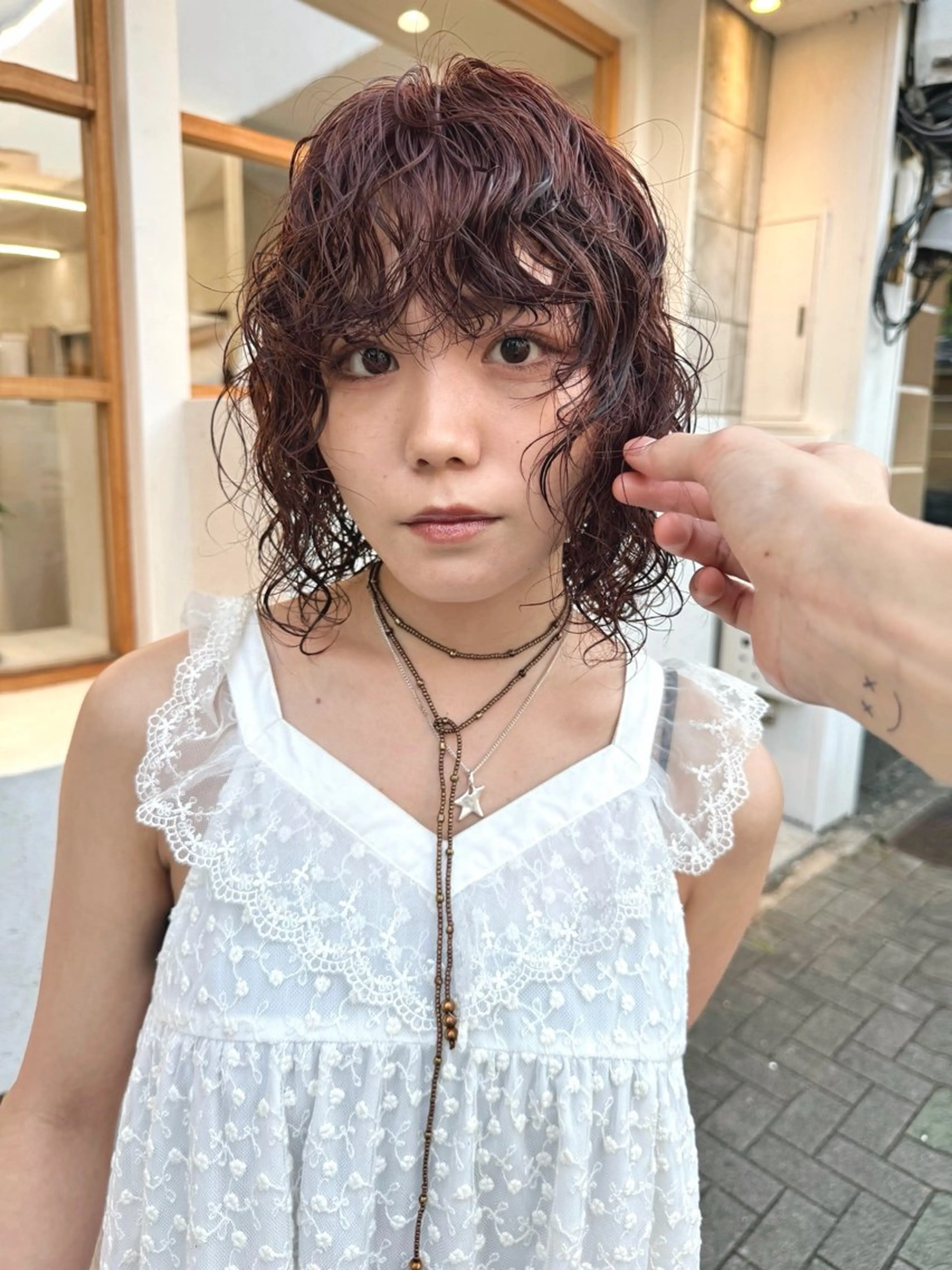 ショート カラー ブラウンカラー カット ヘアカラー パーマ Kaito🐶/ デザイン/レイヤーのヘアスタイル