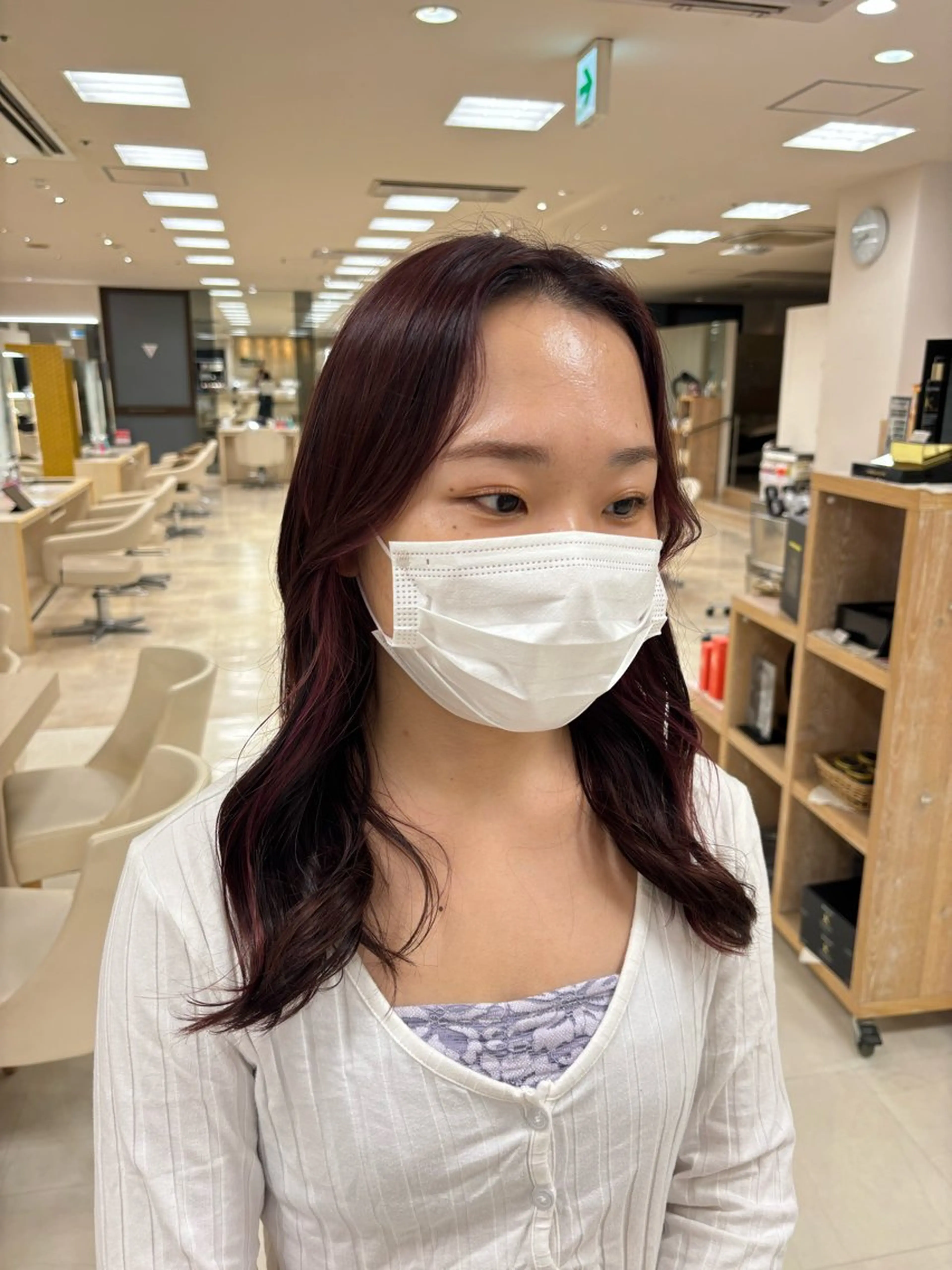 カラー 🎀暖色カラー/透明 感カラー/ひな🎀のヘアスタイル