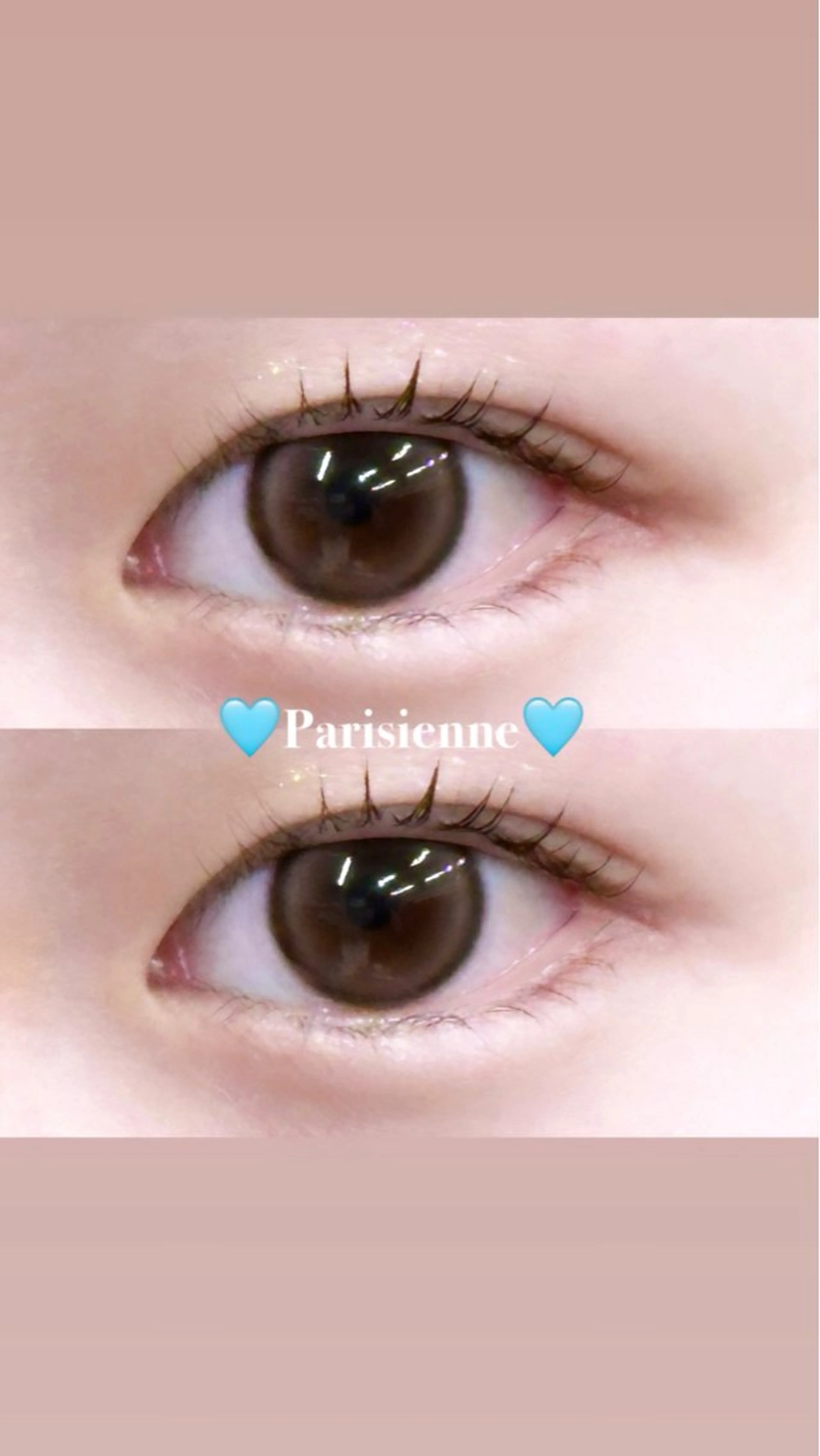 マツエク・マツパ パリジェンヌラッシュリフト マツパ . KARIN🎀のマツエク・マツパデザイン