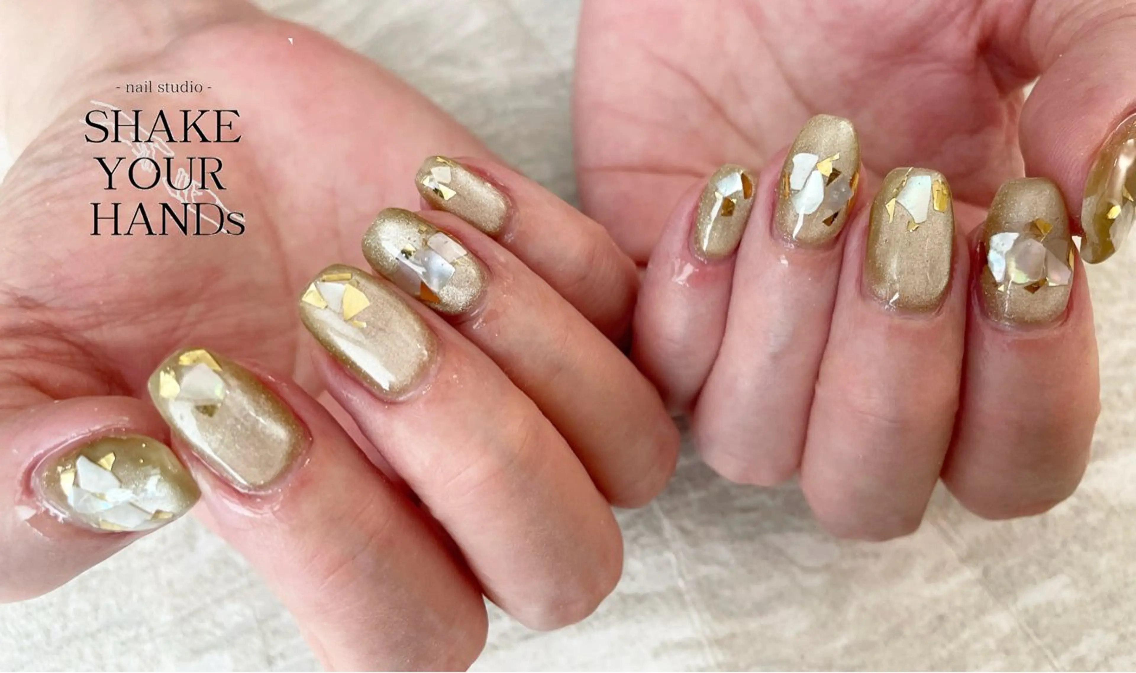 ネイル ハンドネイル ネイルスタジオ シェイクユアハンズのネイルデザイン