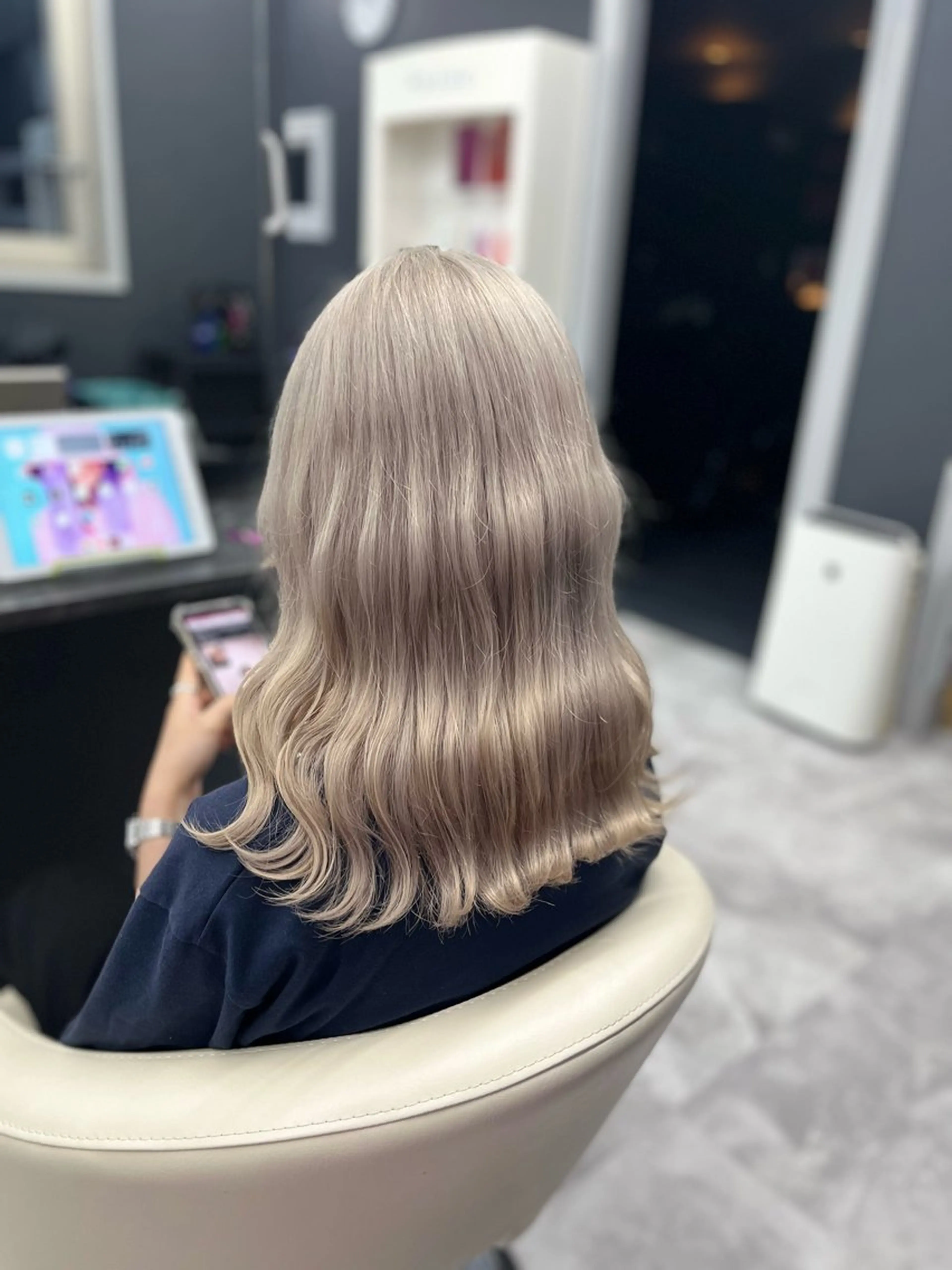 🎀人気No1集中ケア🎀ホワイトケアダブルカラー+Aujua4StepTRの写真