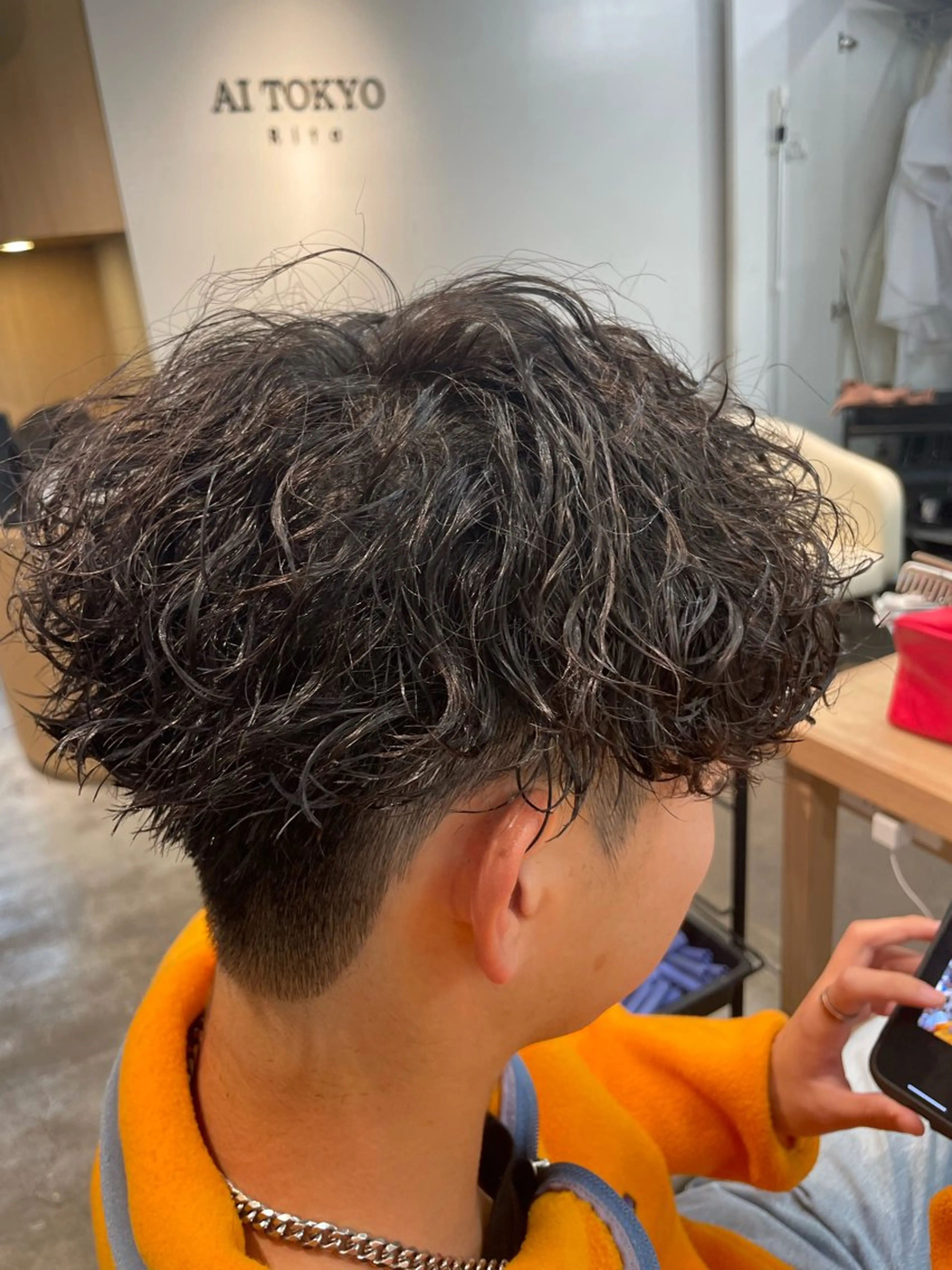 パーマ ツイストスパイラルパーマ スパイラルパーマ ✂渋谷メンズ特化 まさとのヘアスタイル