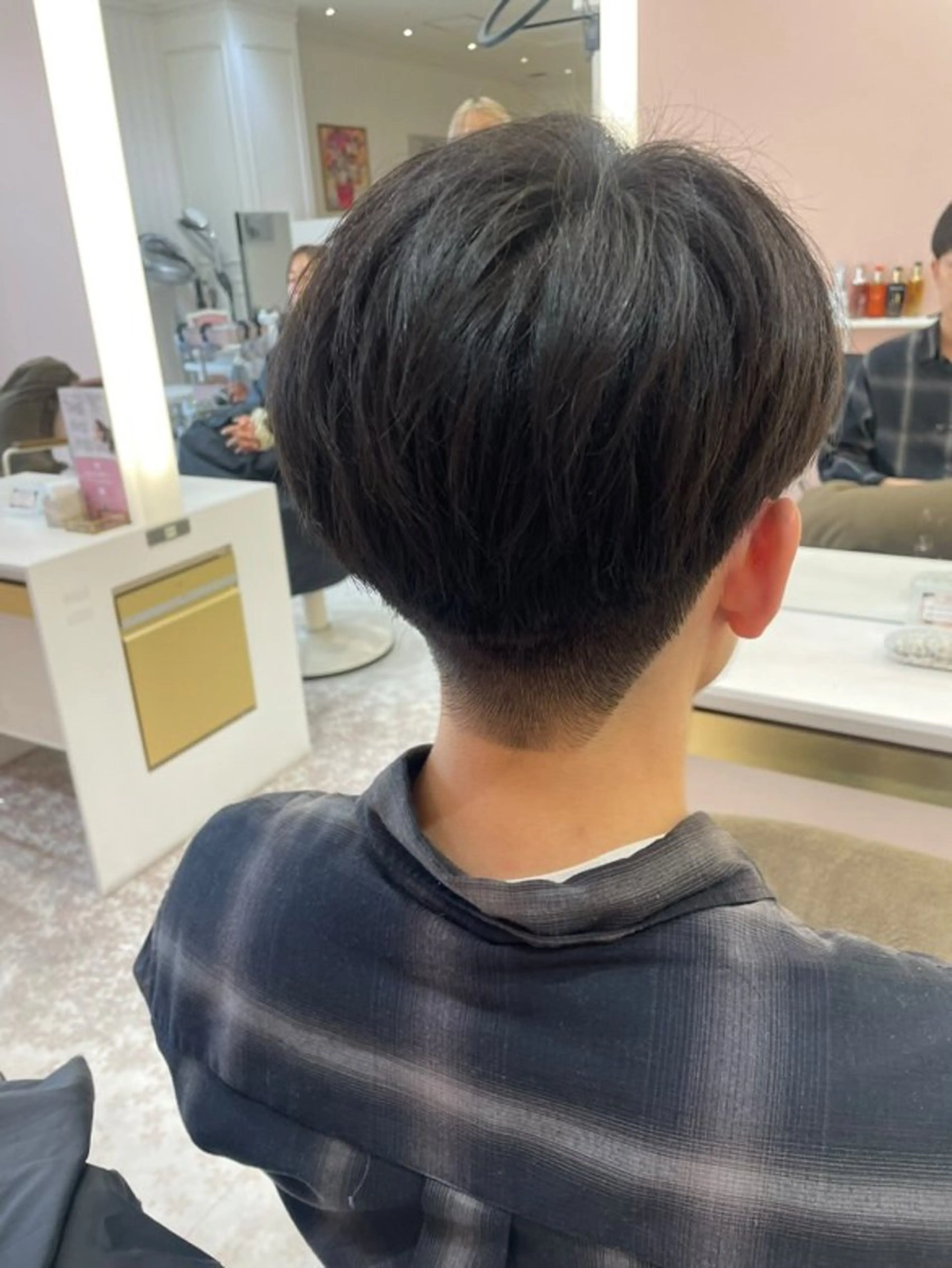 メンズカット➕ワンカラー🎀／シャンプー込🫧‪の写真