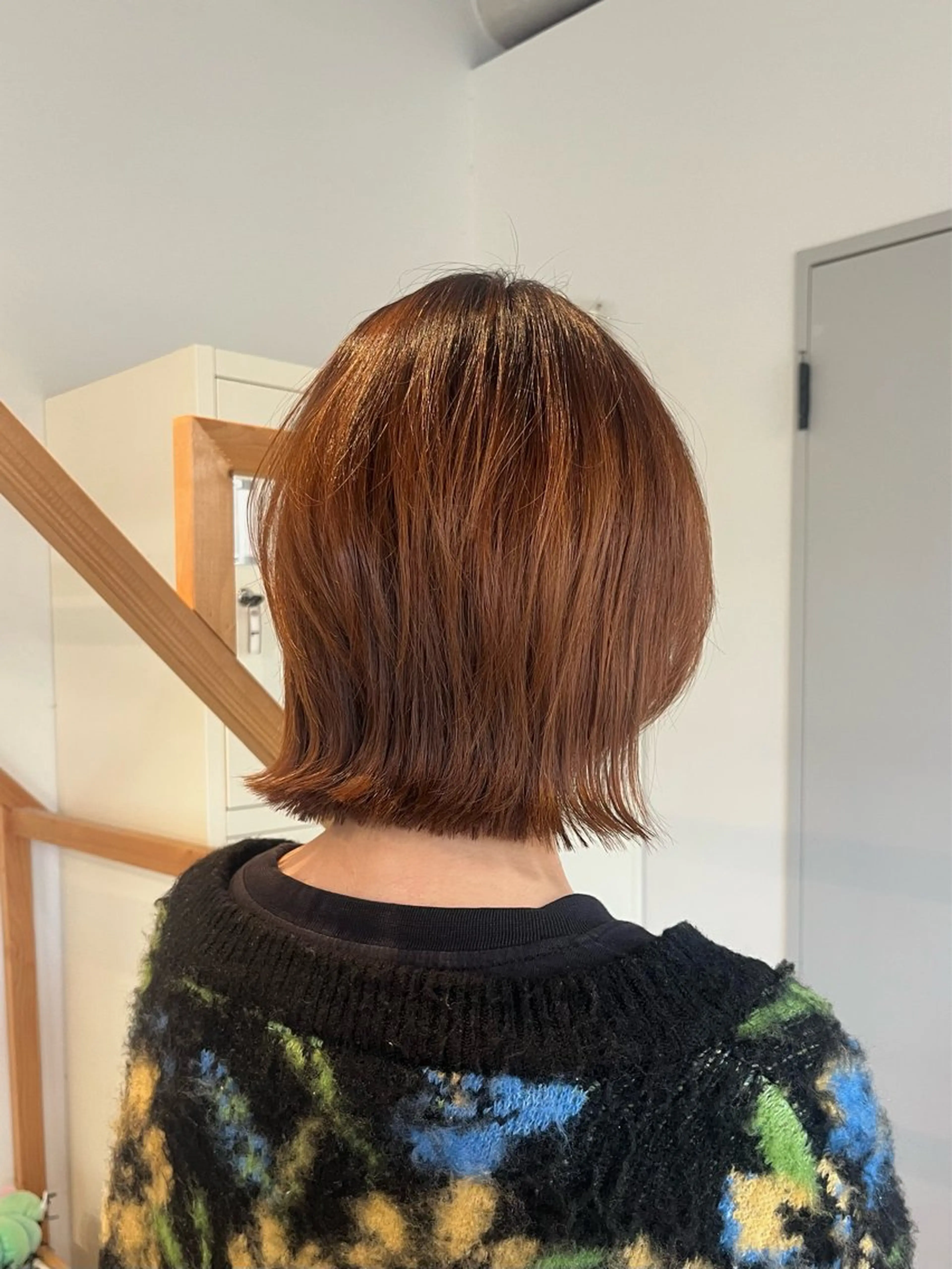 ショート ボブレイヤー ボブ レイヤーカット FERIA池田 神原萌花のヘアスタイル