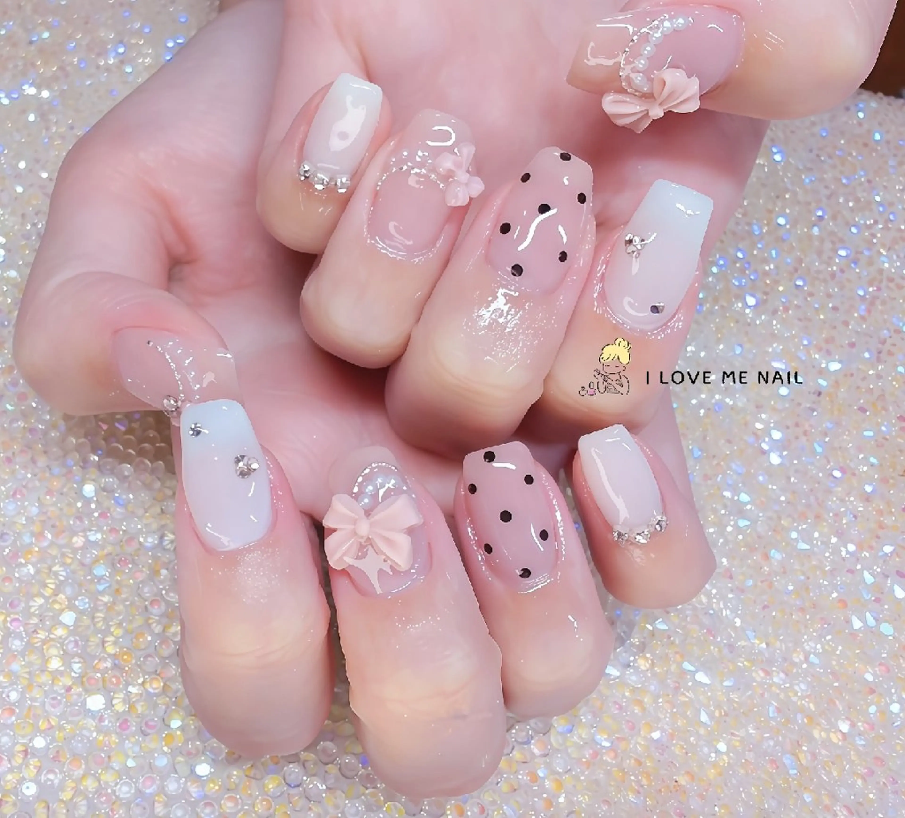 ネイル ハンドネイル I LOVE ME  NAIL.｡.:*♡のネイルデザイン