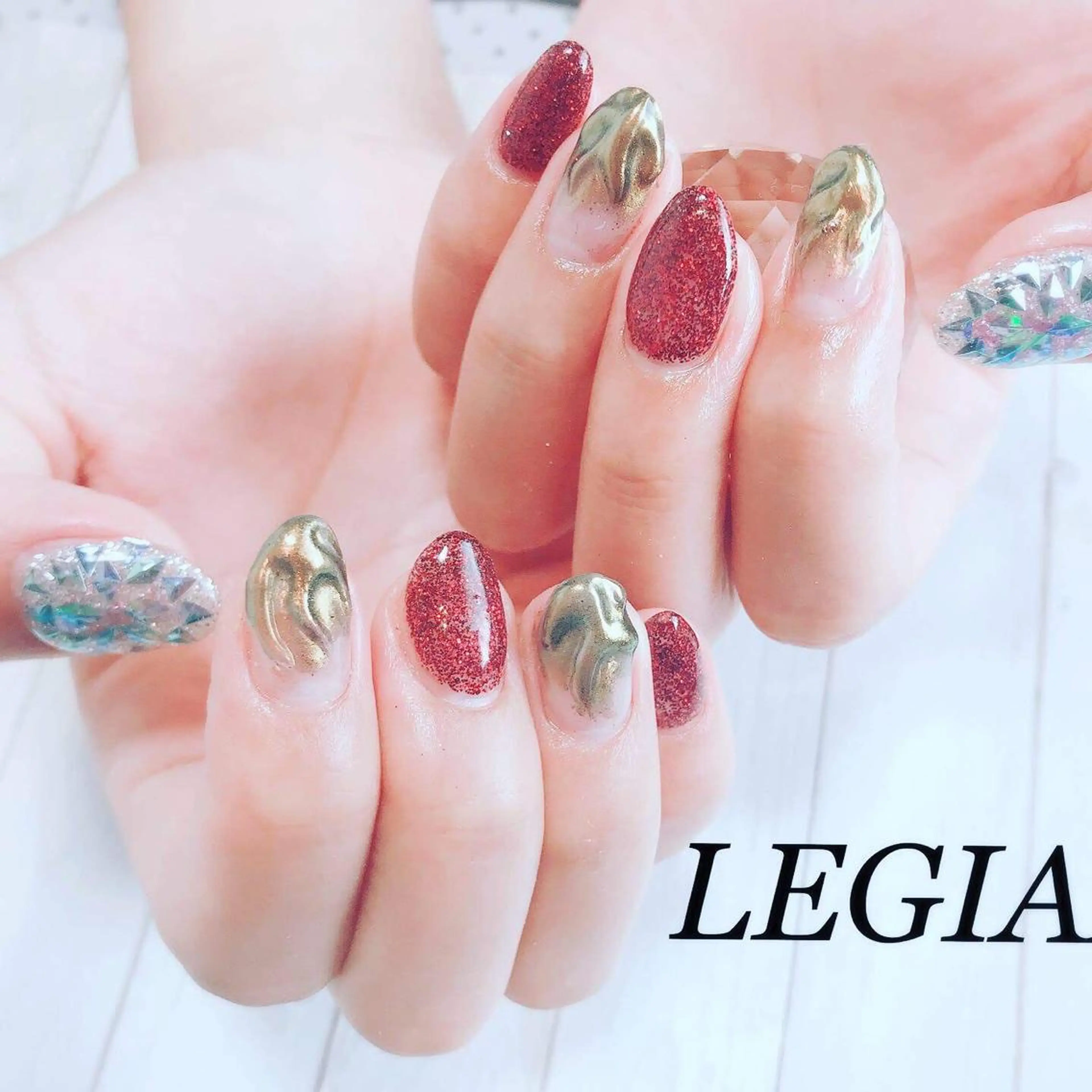 ネイル 古川 真理枝のネイルデザイン