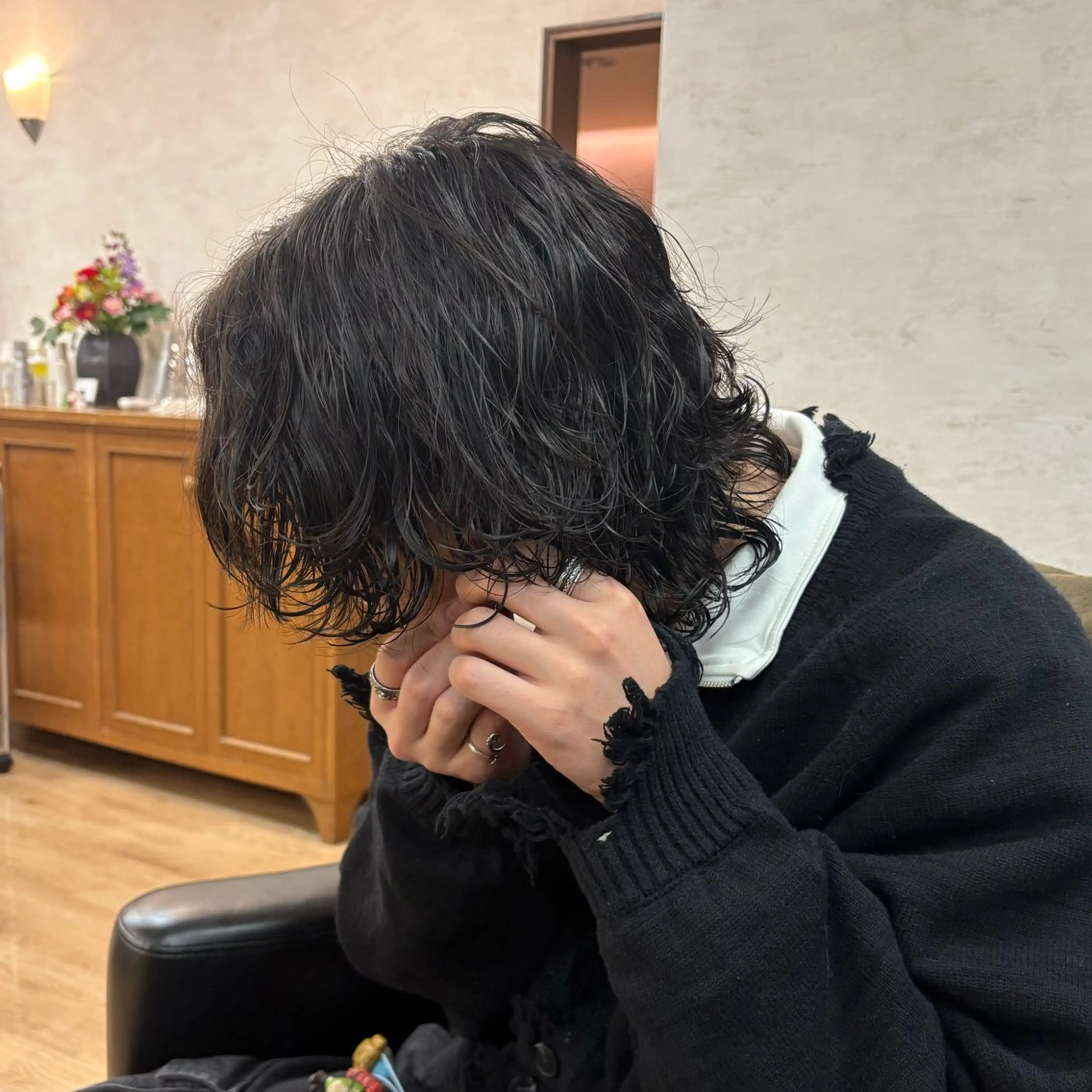 【ご新規様限定💎ゲリラクーポン18.21日限定💥】カット+パーマ¥9,900の写真