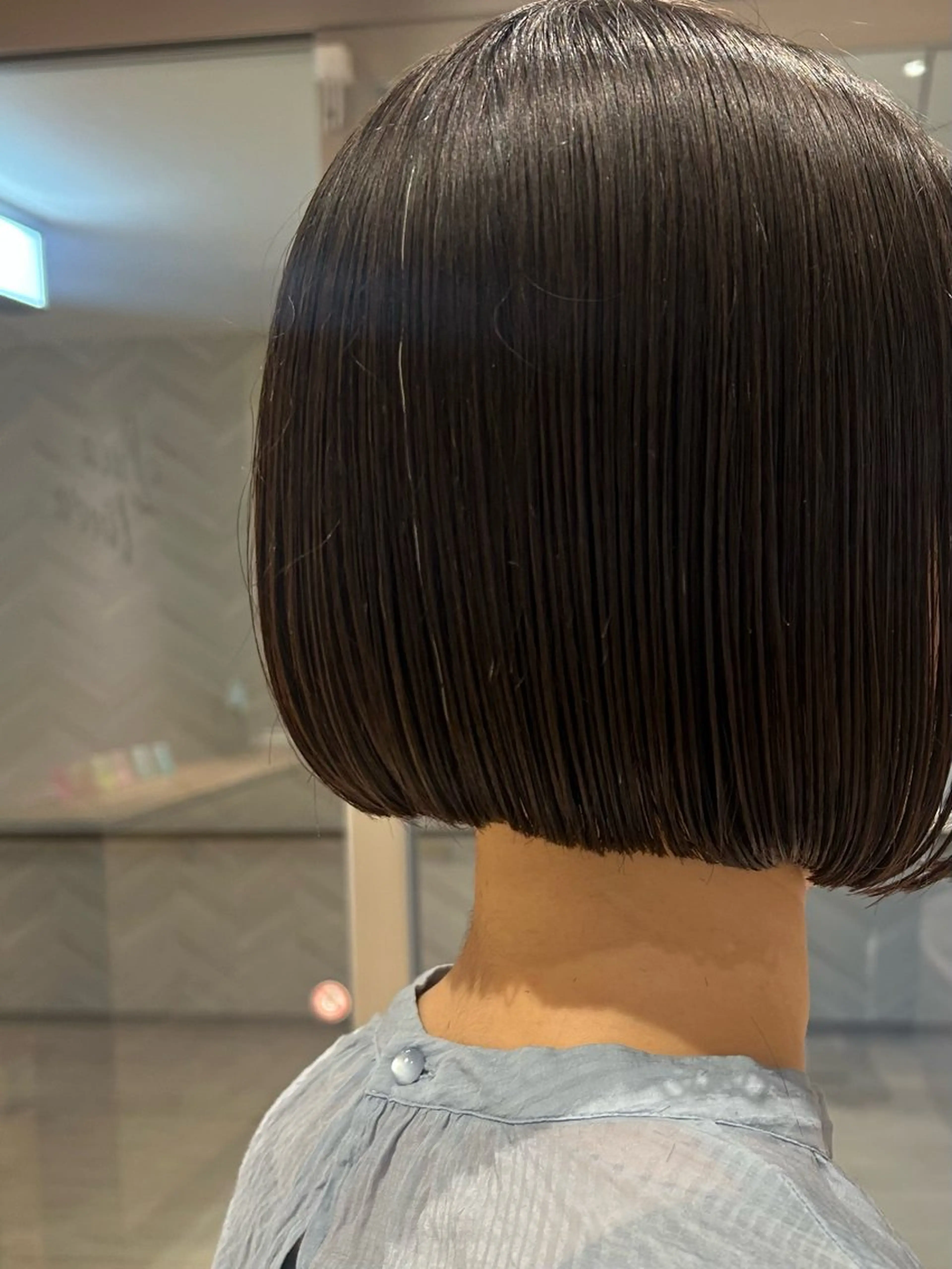 ショート ボブ カット トリートメント 浅倉栞 /透明感カラーのヘアスタイル