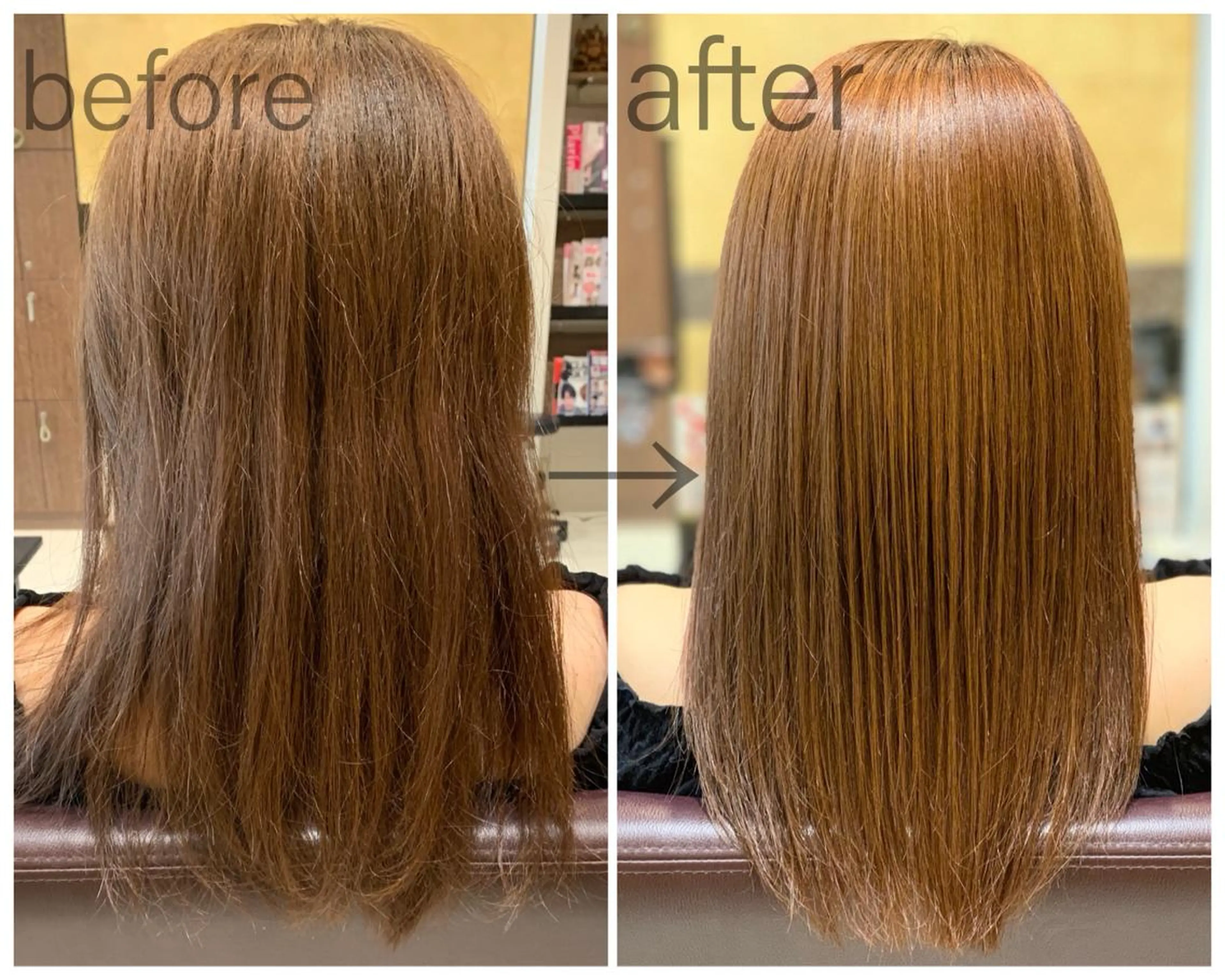 ✨🌈【デザイナーズカット】 +【ケア縮毛矯正】✨🌈の写真