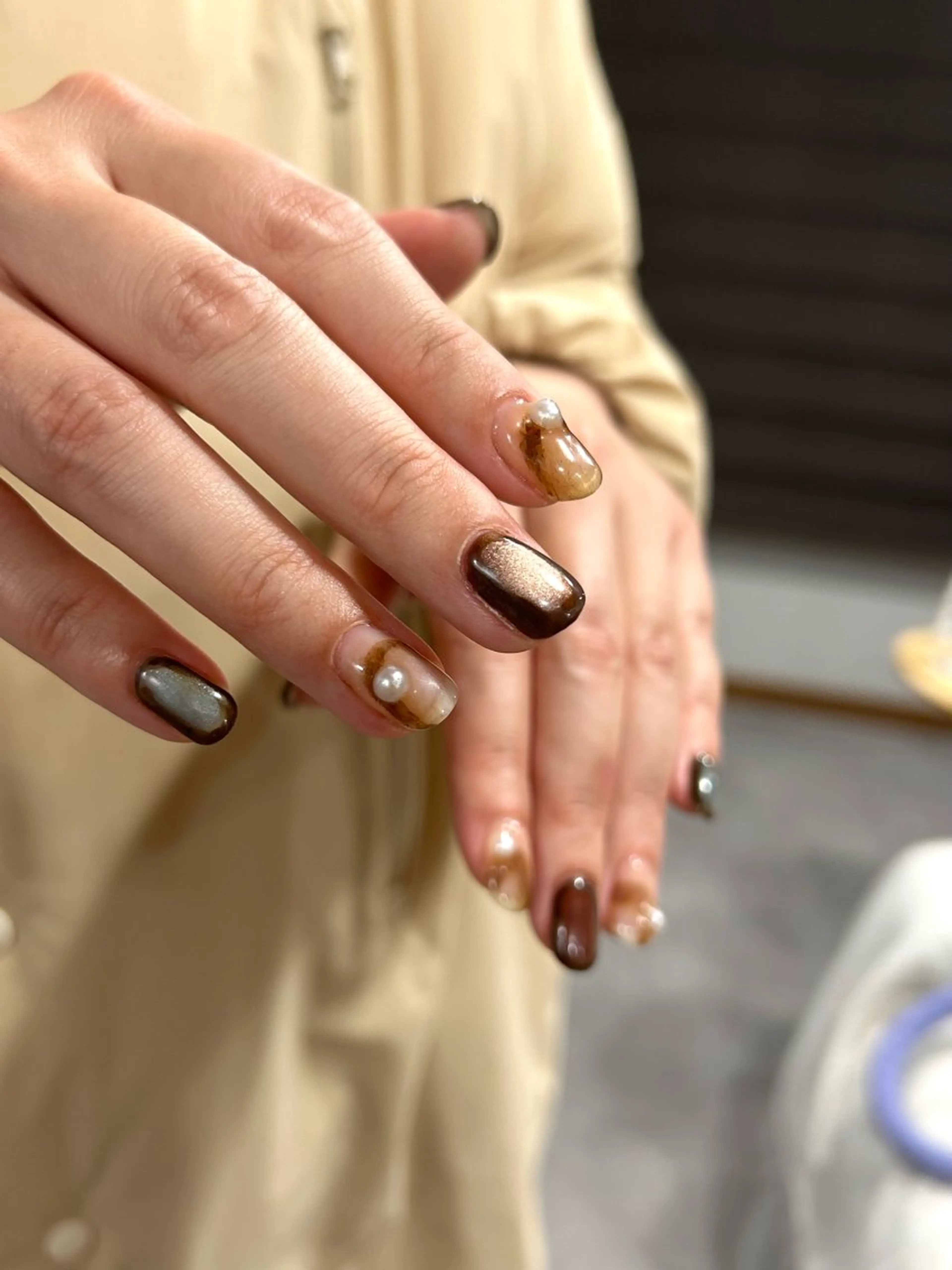 ネイル アートネイル フットネイル ニュアンスネイル シンプルネイル ハンドネイル cscnail keikoのその他イメージ