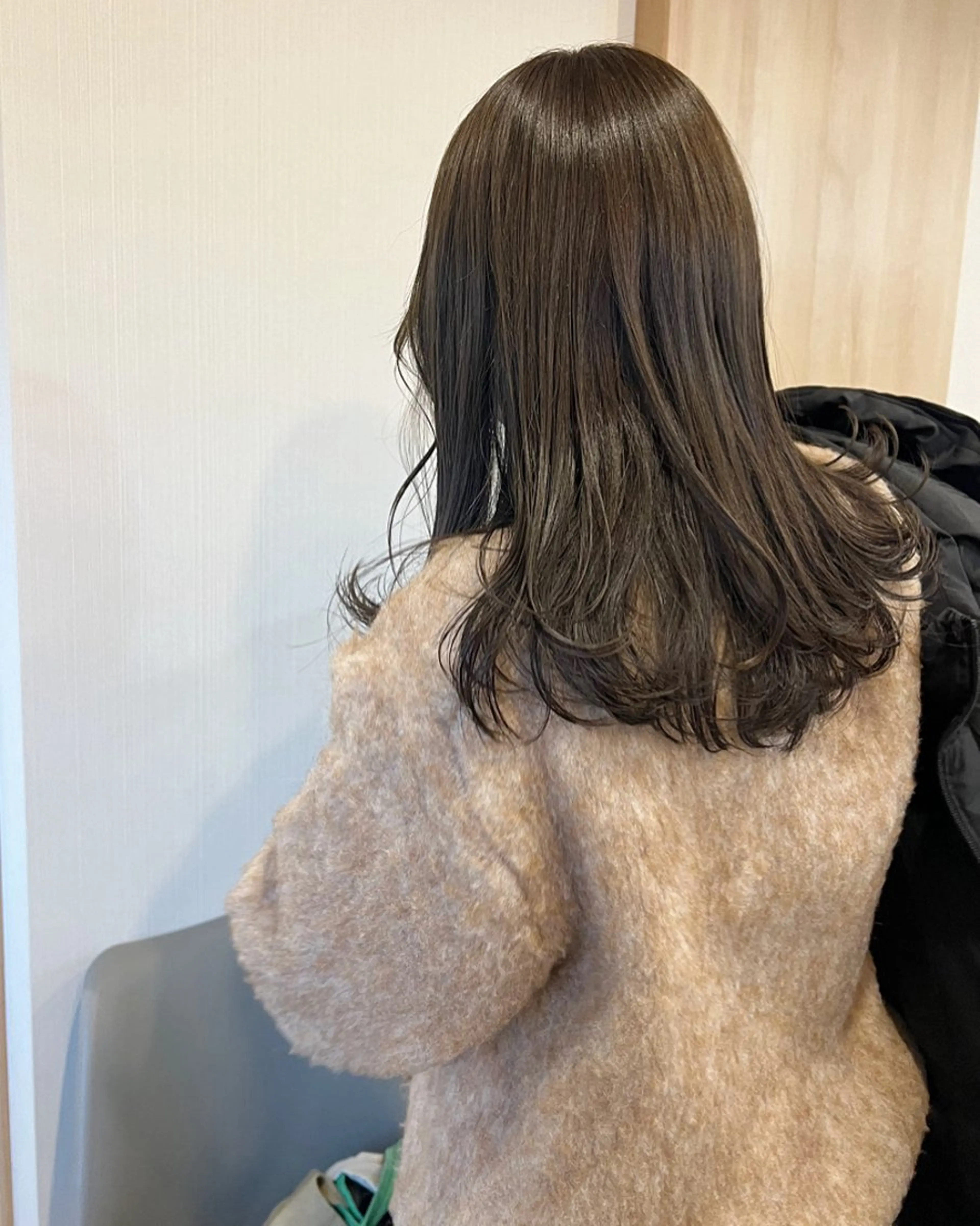 セミロング カラー カット ヘアカラー トリートメント トレンドと似合わせ/ マンツーマン/西上楓のヘアスタイル