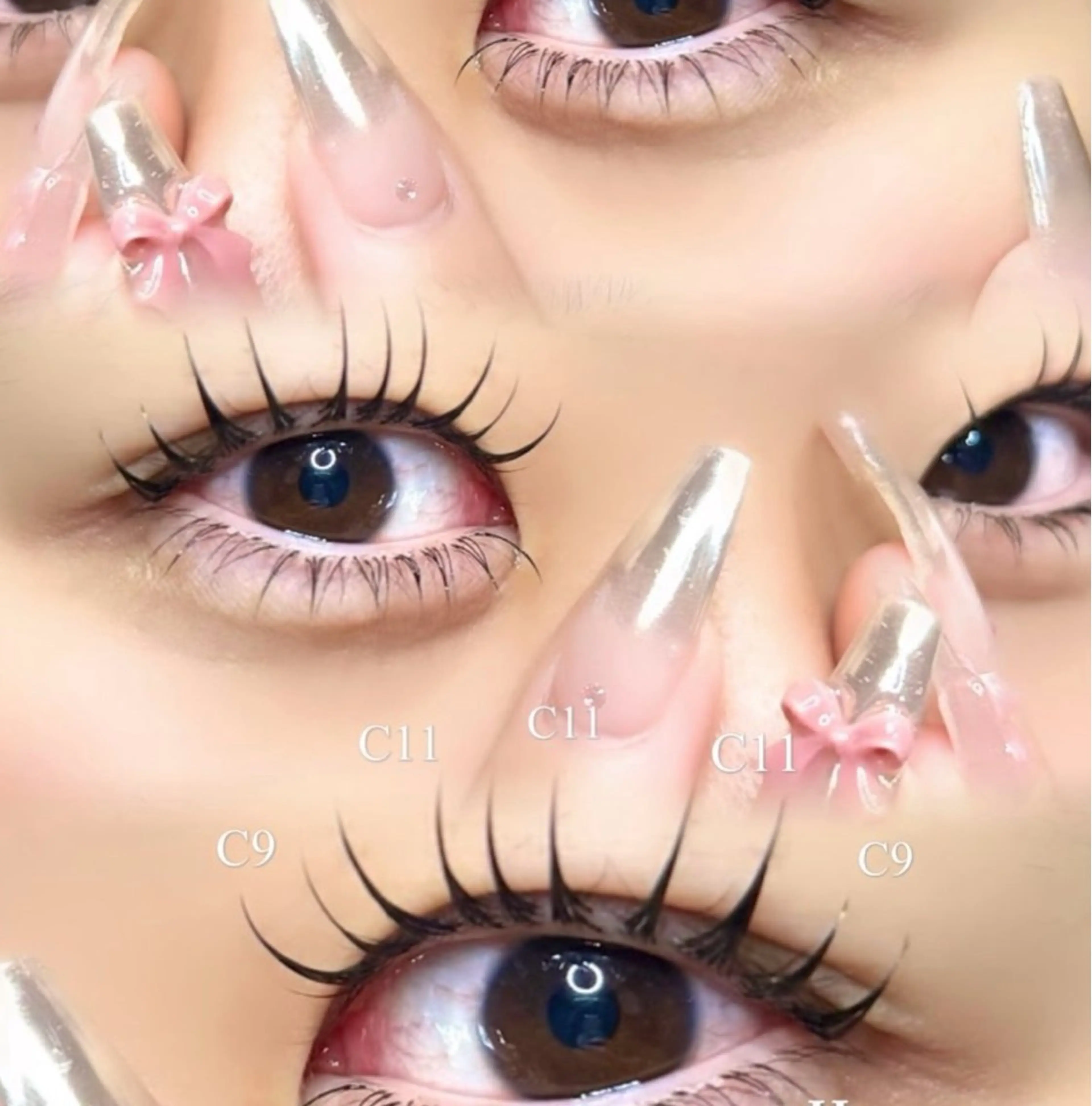 マツエク・マツパ マツエク 🩰yuri🩰 似合わせ/束感のマツエク・マツパデザイン