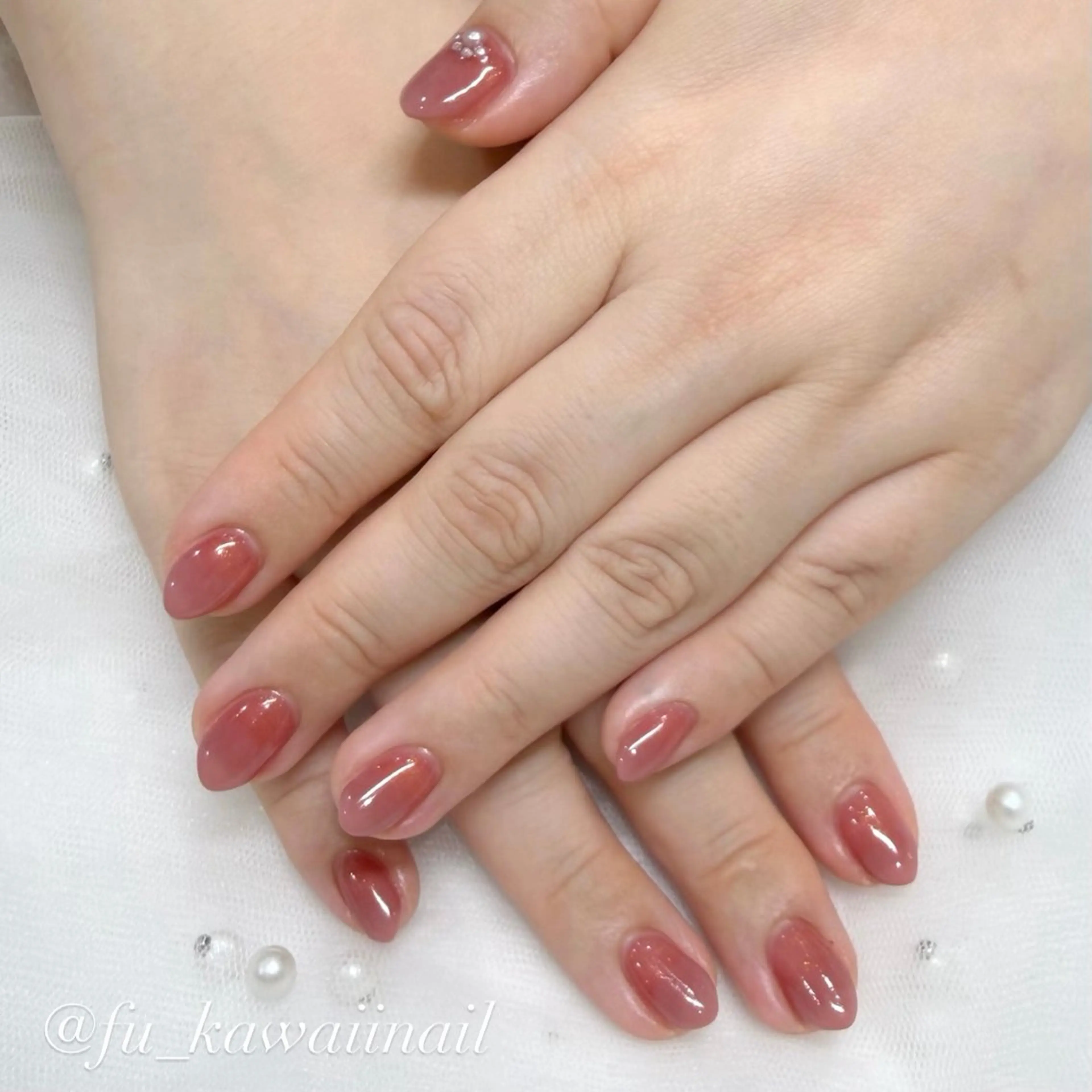 ネイル ハンドネイル 🪞ヤギフウカ🪞 渋谷ネイルのネイルデザイン