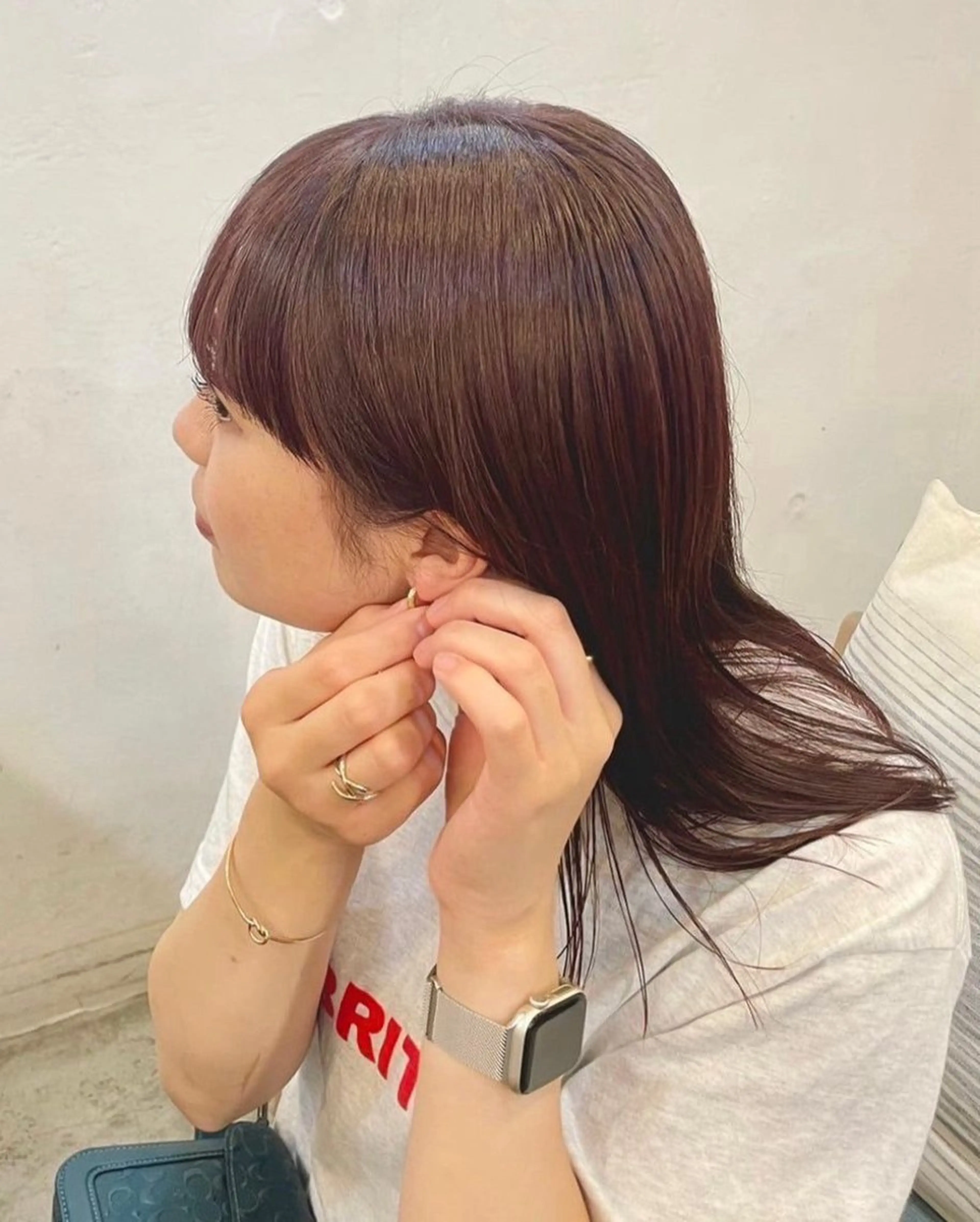 ロング カラー Fumina 🤍のヘアスタイル