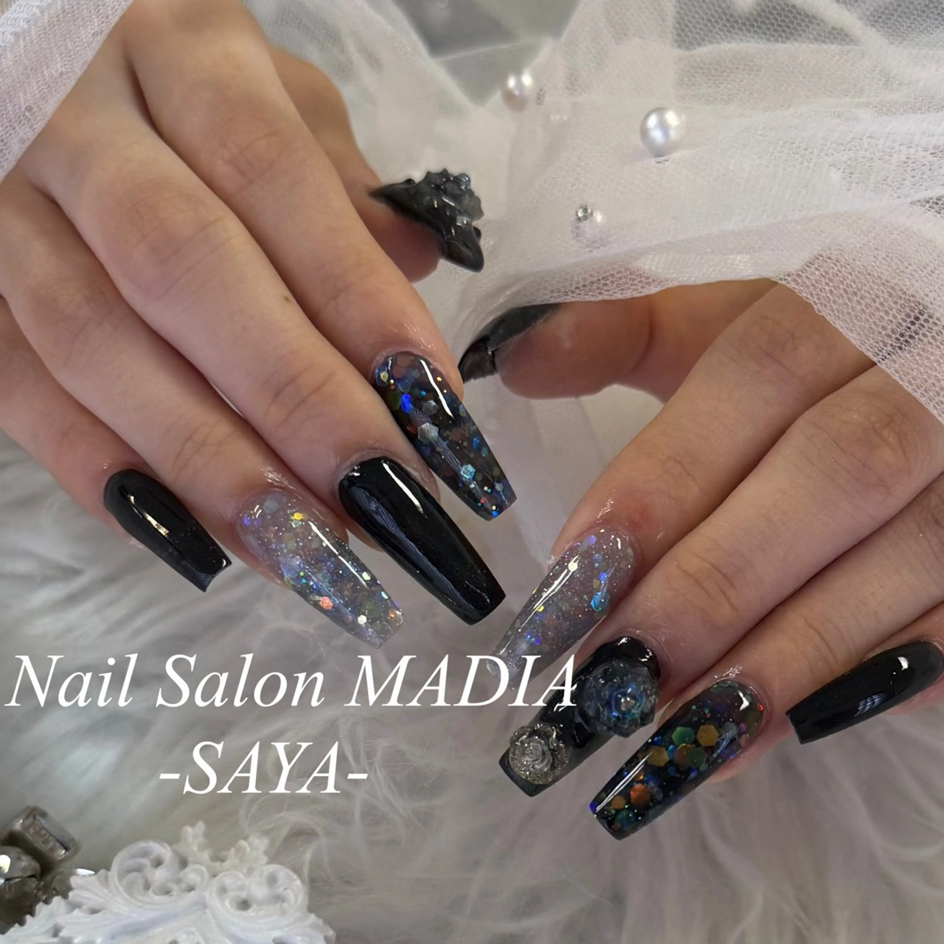 ネイル スカルプネイル G.el【ジエル】所属・G.el sayaのネイルデザイン