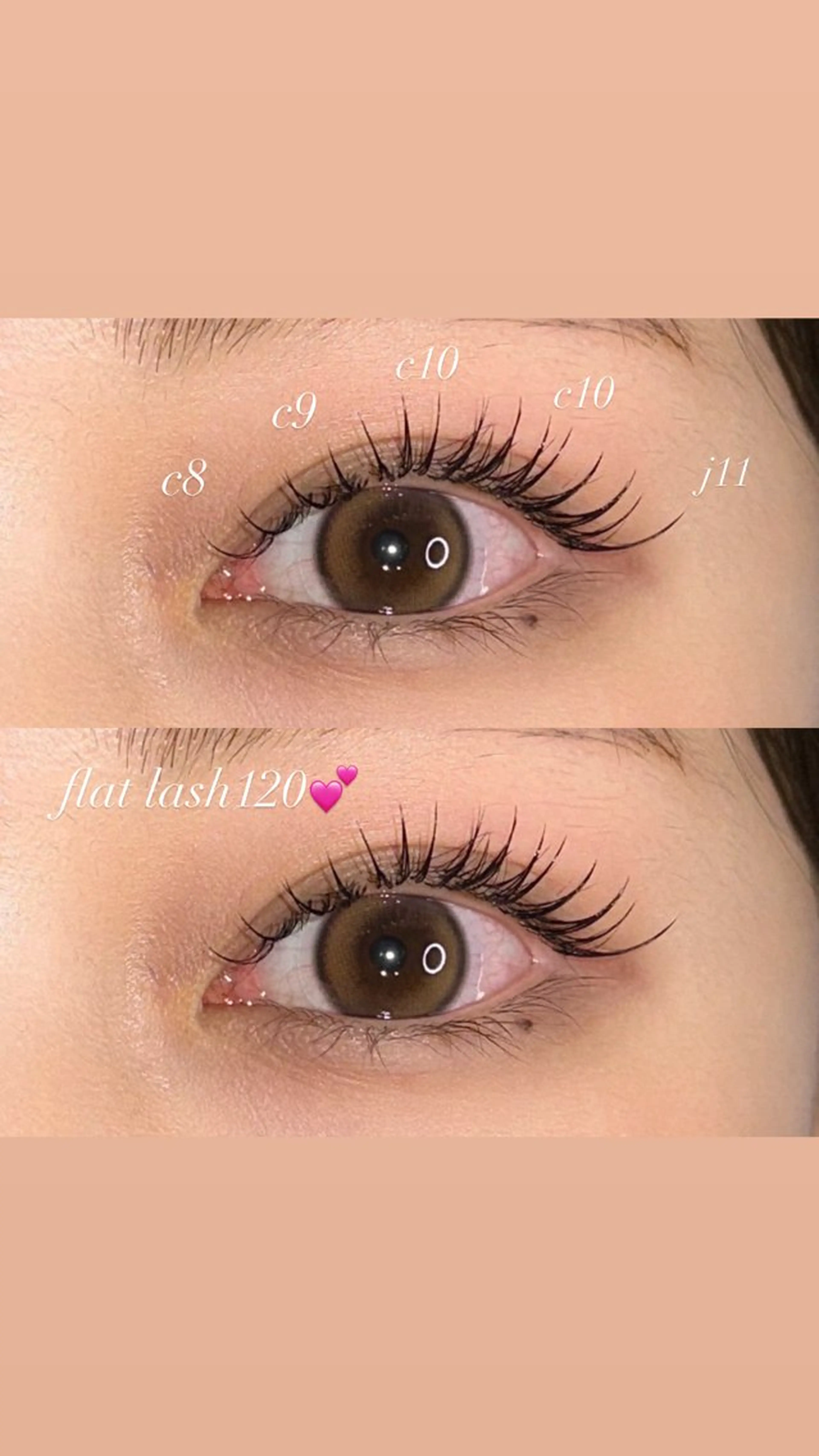 マツエク・マツパ マツエク NORA hinataのマツエク・マツパデザイン