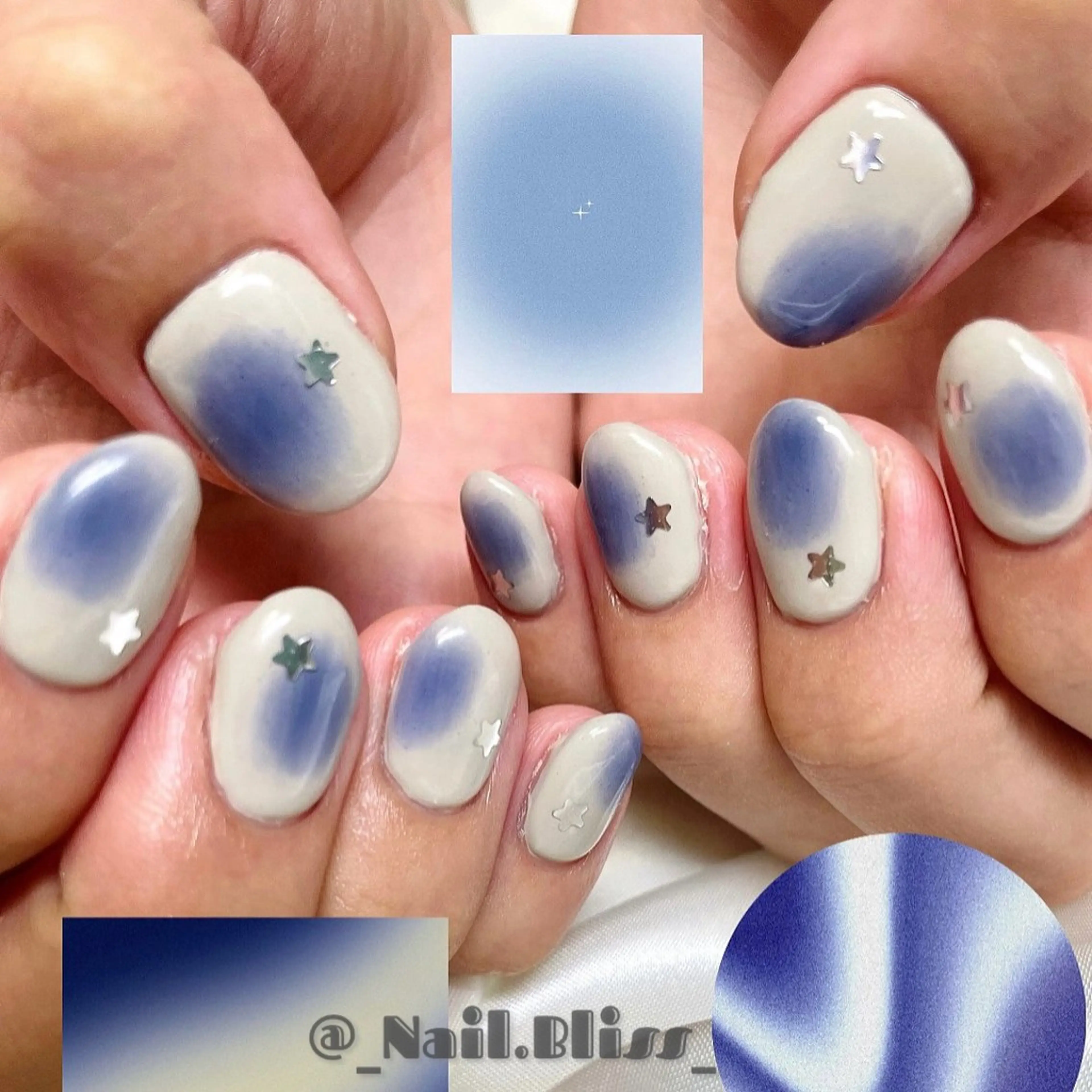 ネイル チークネイル ハンドネイル NAIL BLISSのネイルデザイン
